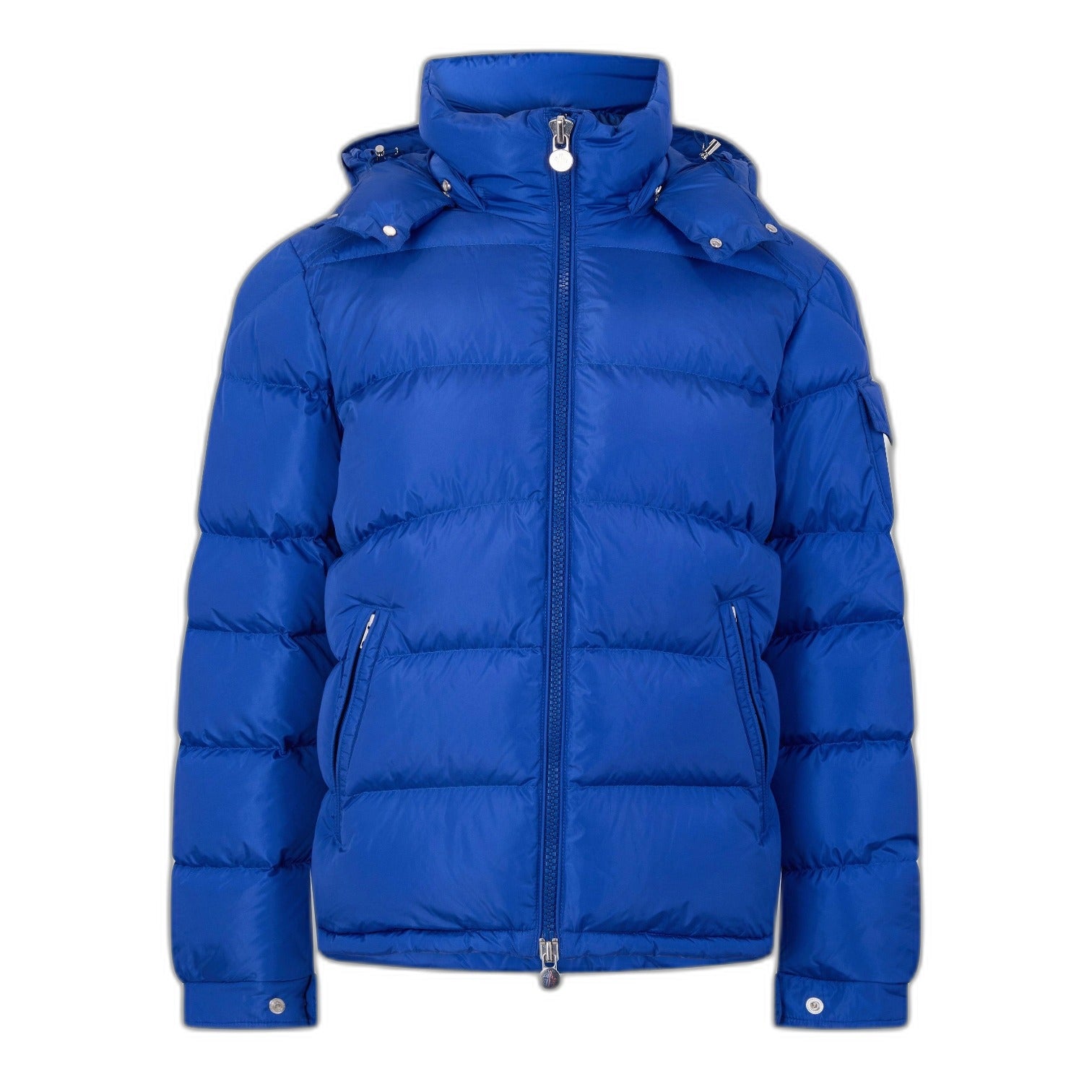 LUXURY HUB MONCLER MEN'S MAYA DOWN LONG SLEEVE SHORT PUFFER JACKET