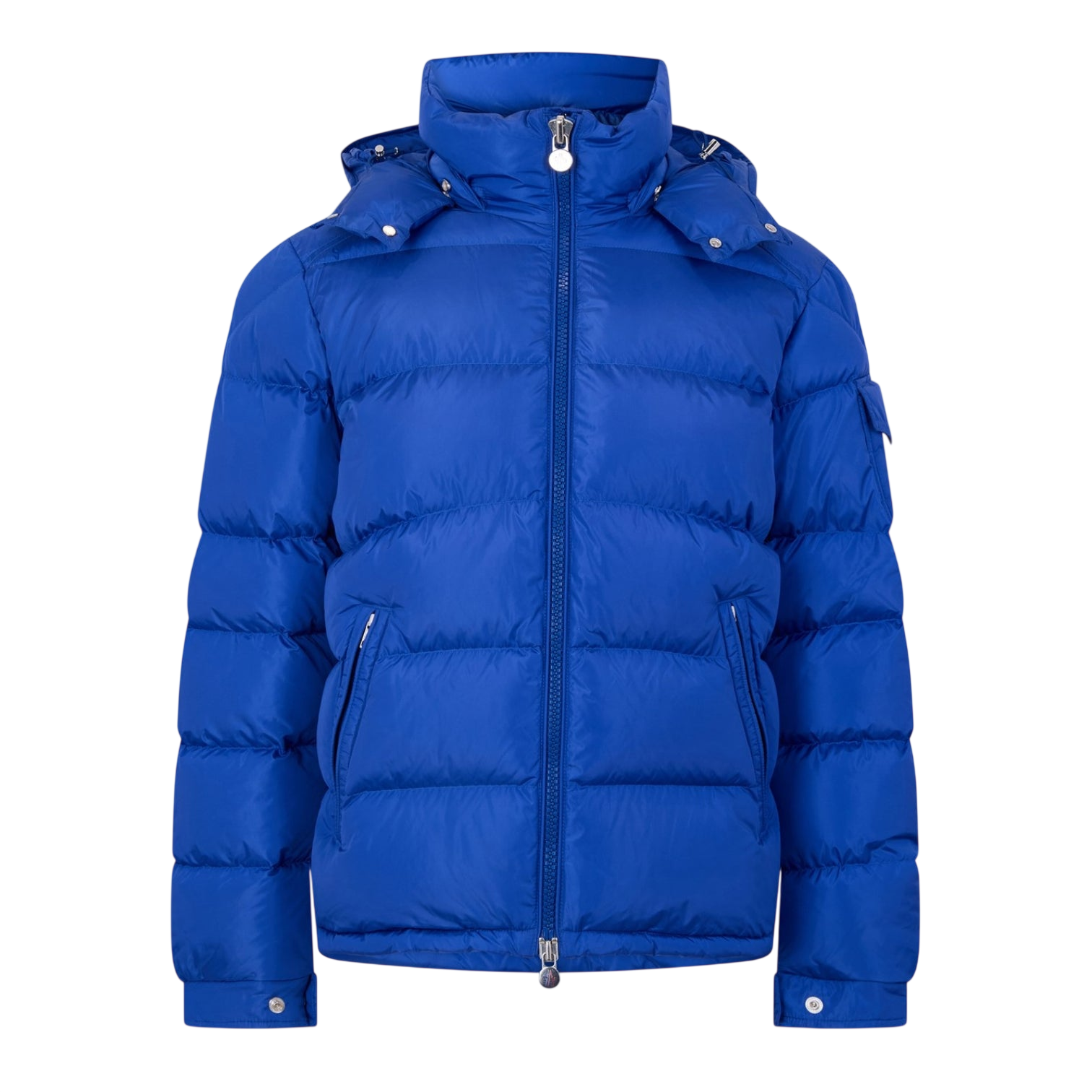 LUXURY HUB MONCLER MEN'S MAYA DOWN LONG SLEEVE SHORT PUFFER JACKET
