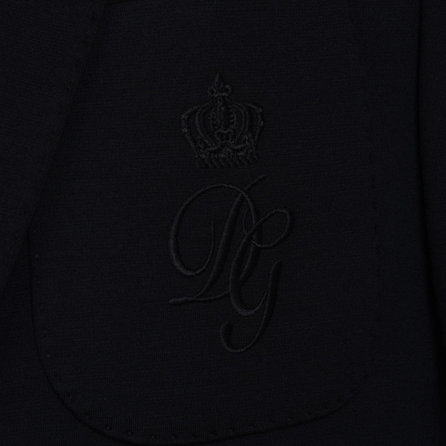 LUXURY HUB DOLCE AND GABBANA CREST LOGO BLAZER