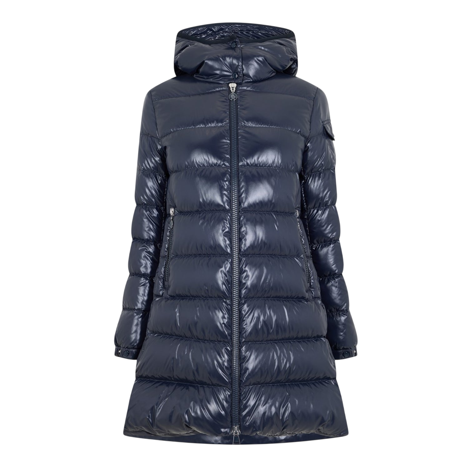 LUXURY HUB MONCLER WOMEN'S COURCELLES DOWN HOODED SHORT PUFFER JACKET