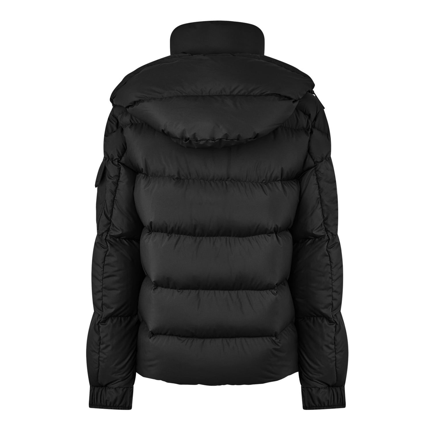 LUXURY HUB MONCLER WOMEN'S MAYA 70TH ANNIVERSARY DOWN DETACHABLE HOOD SHORT PUFFER JACKET