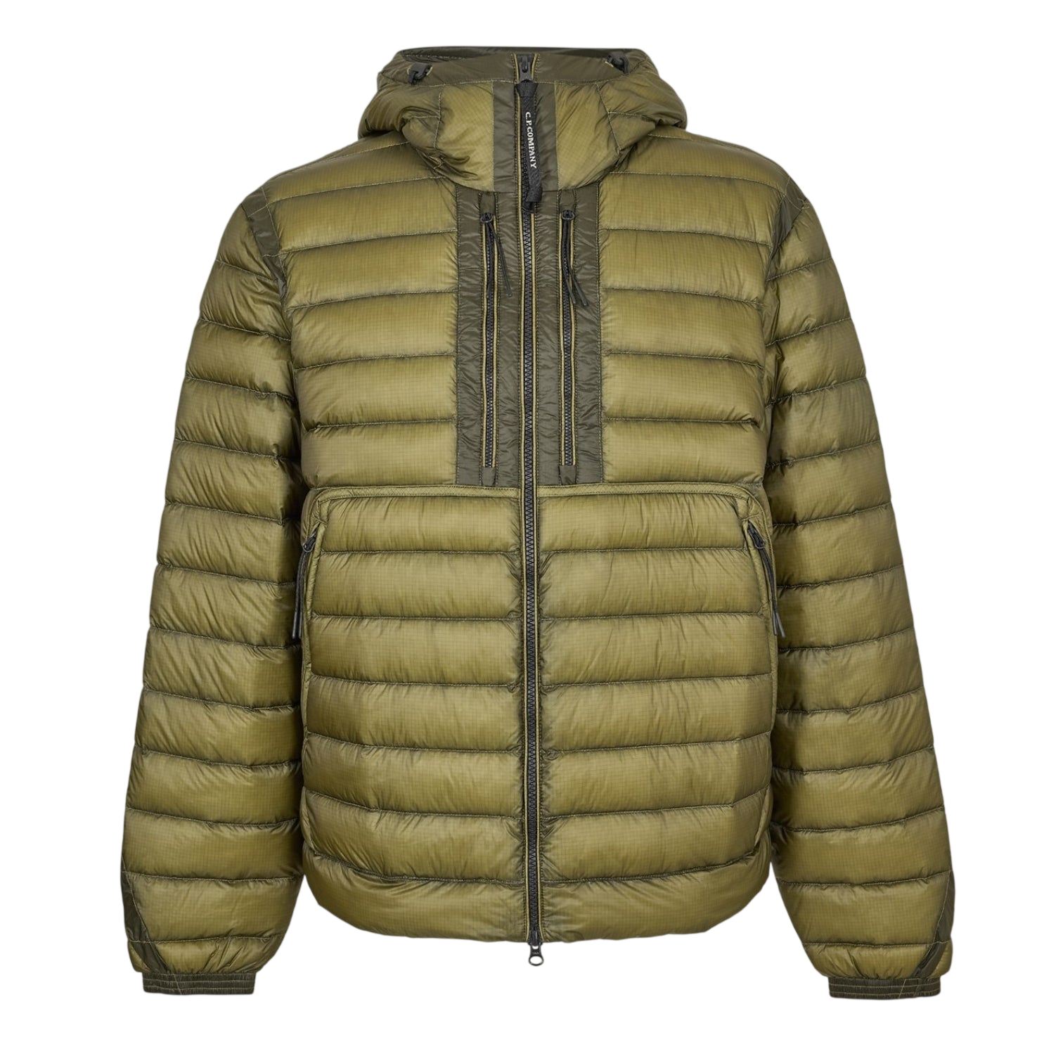 LUXURY HUB CP COMPANY MEN'S GOGGLE PUFFER JACKET