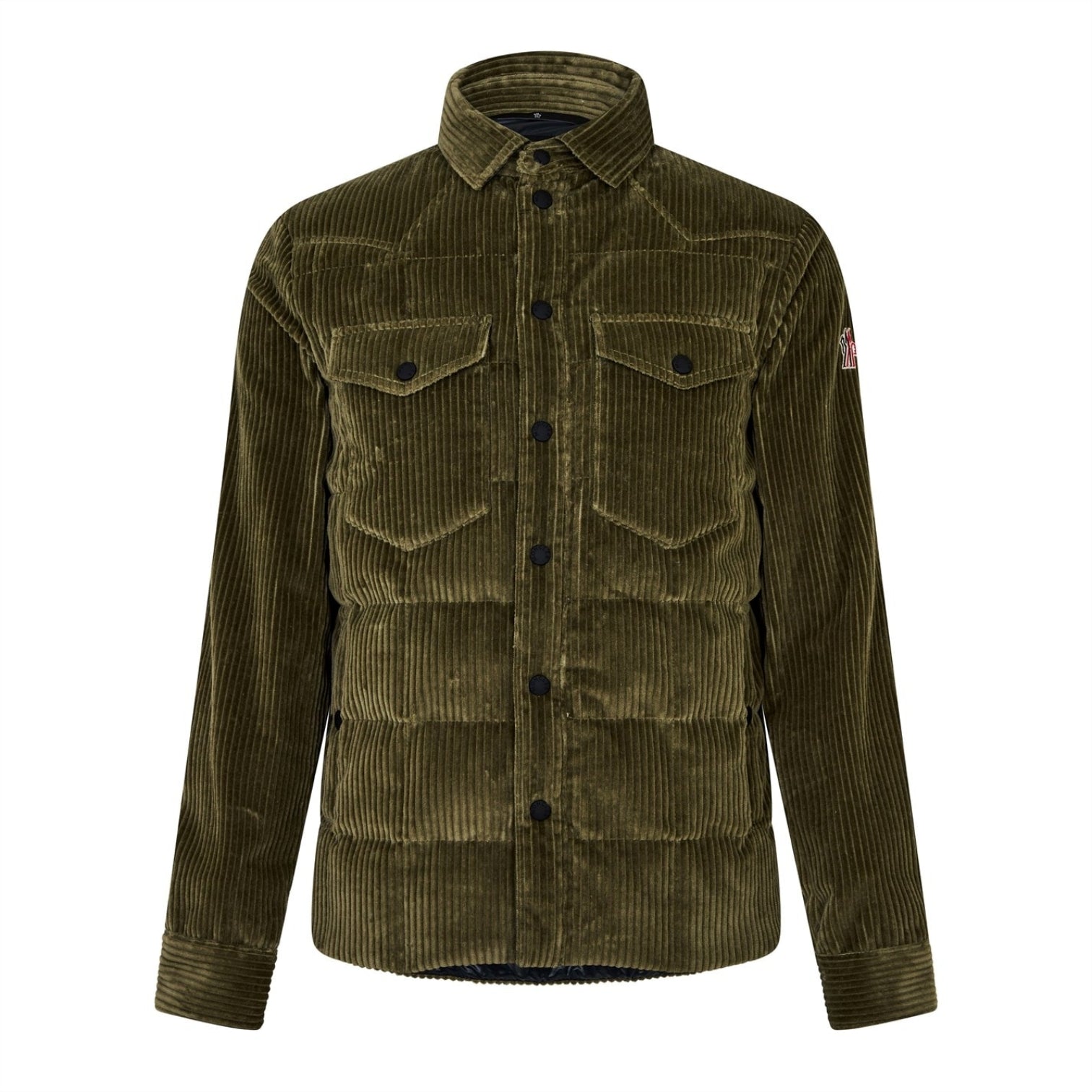 LUXURY HUB MONCLER GRENOBLE CORD PUFFER JACKET