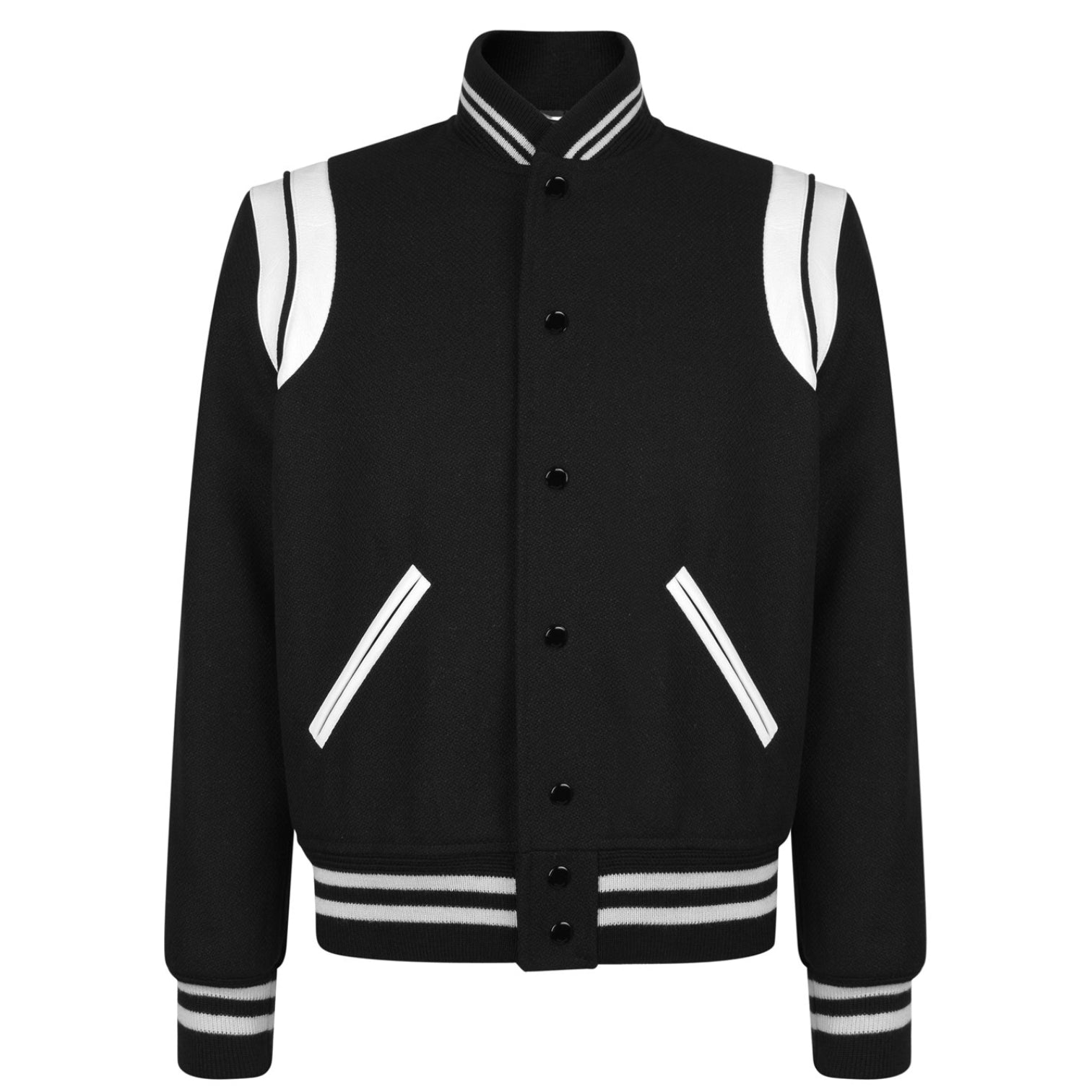 LUXURY HUB SAINT LAURENT TEDDY BOMBER JACKET