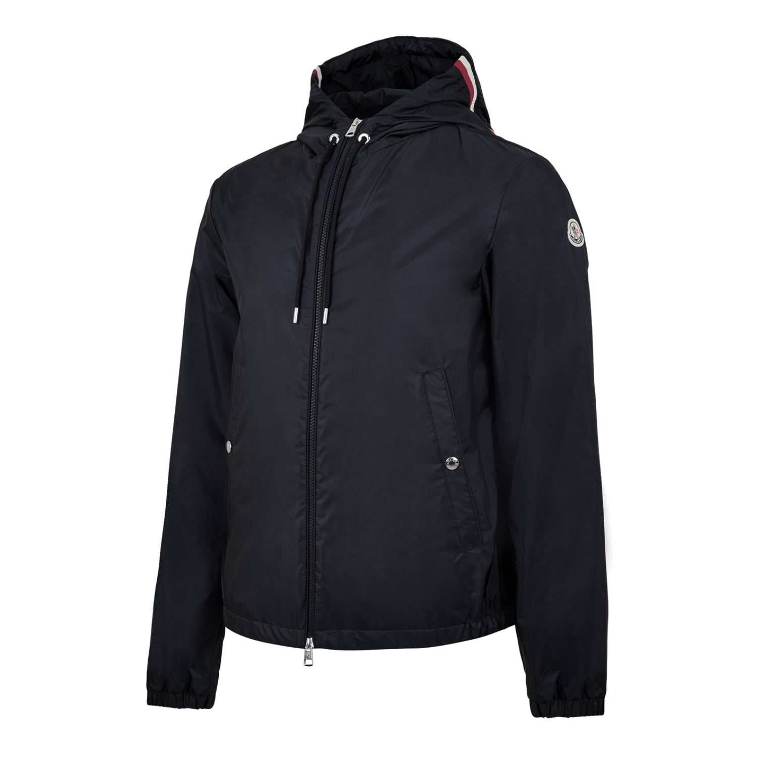 LUXURY HUB MONCLER GRIMPEURS LOGO HOODED JACKET