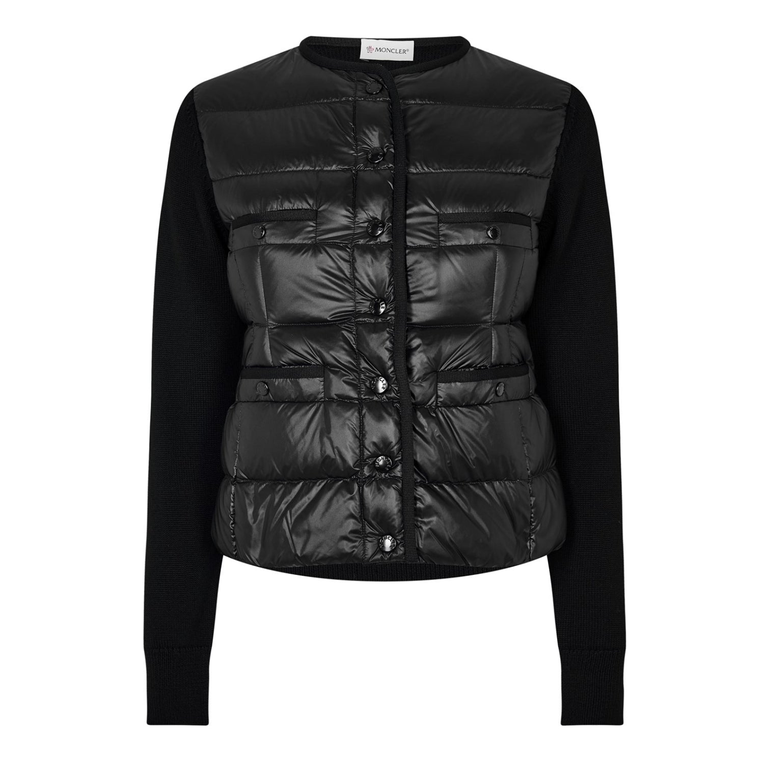 LUXURY HUB MONCLER EXTRA FINE KNIT CARDIGAN