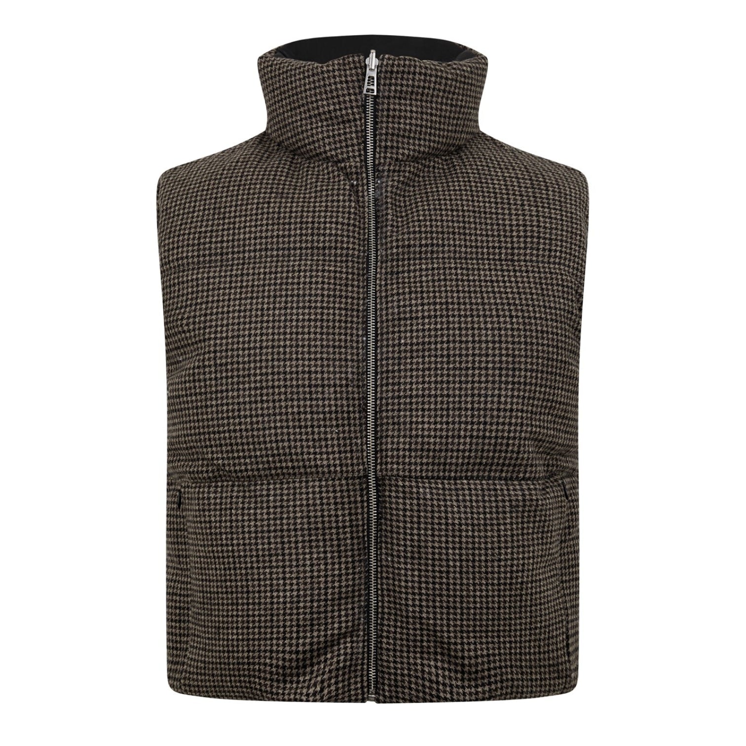 LUXURY HUB BELSTAFF CHECK DETAIL GILET