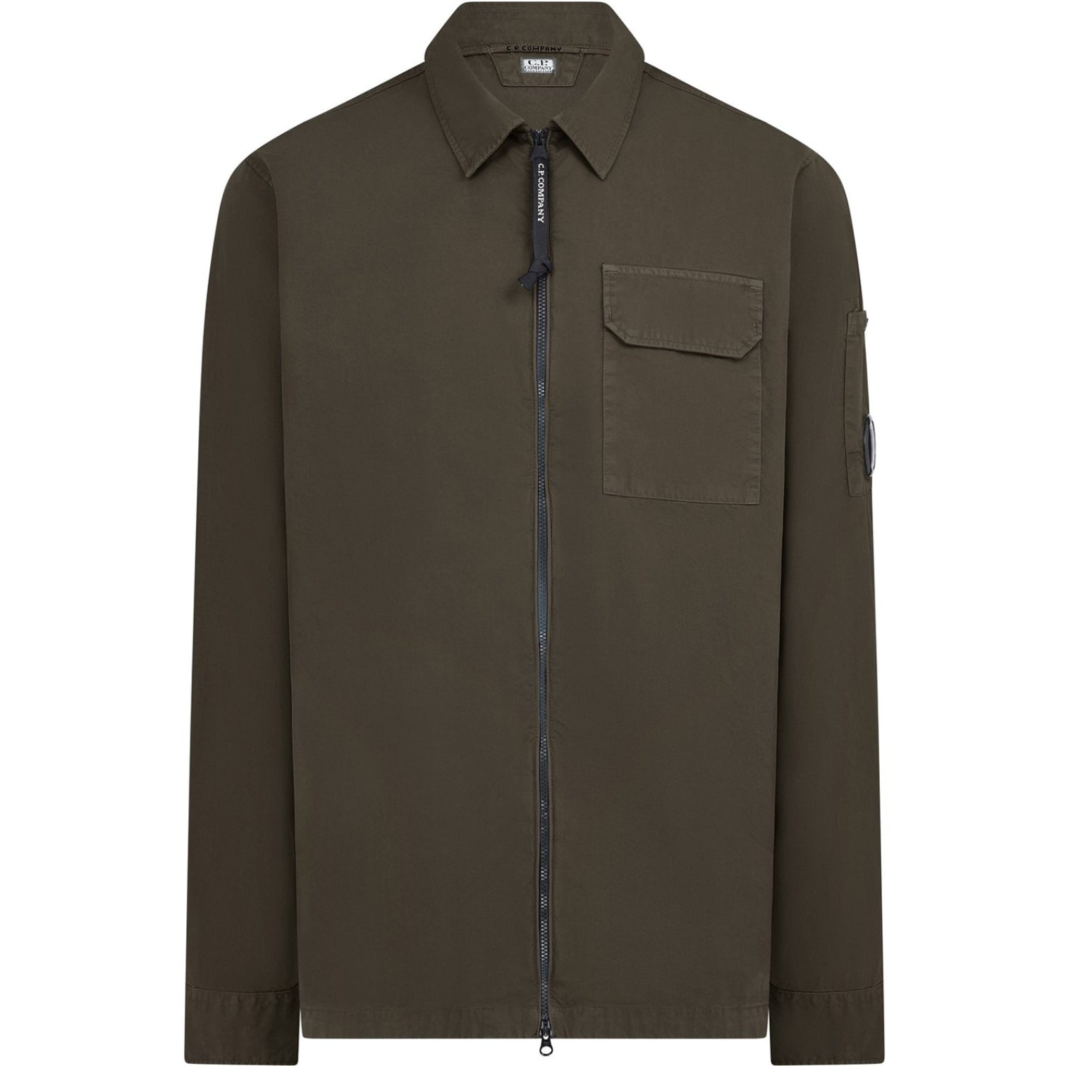 LUXURY HUB CP COMPANY ZIPPED OVERSHIRT