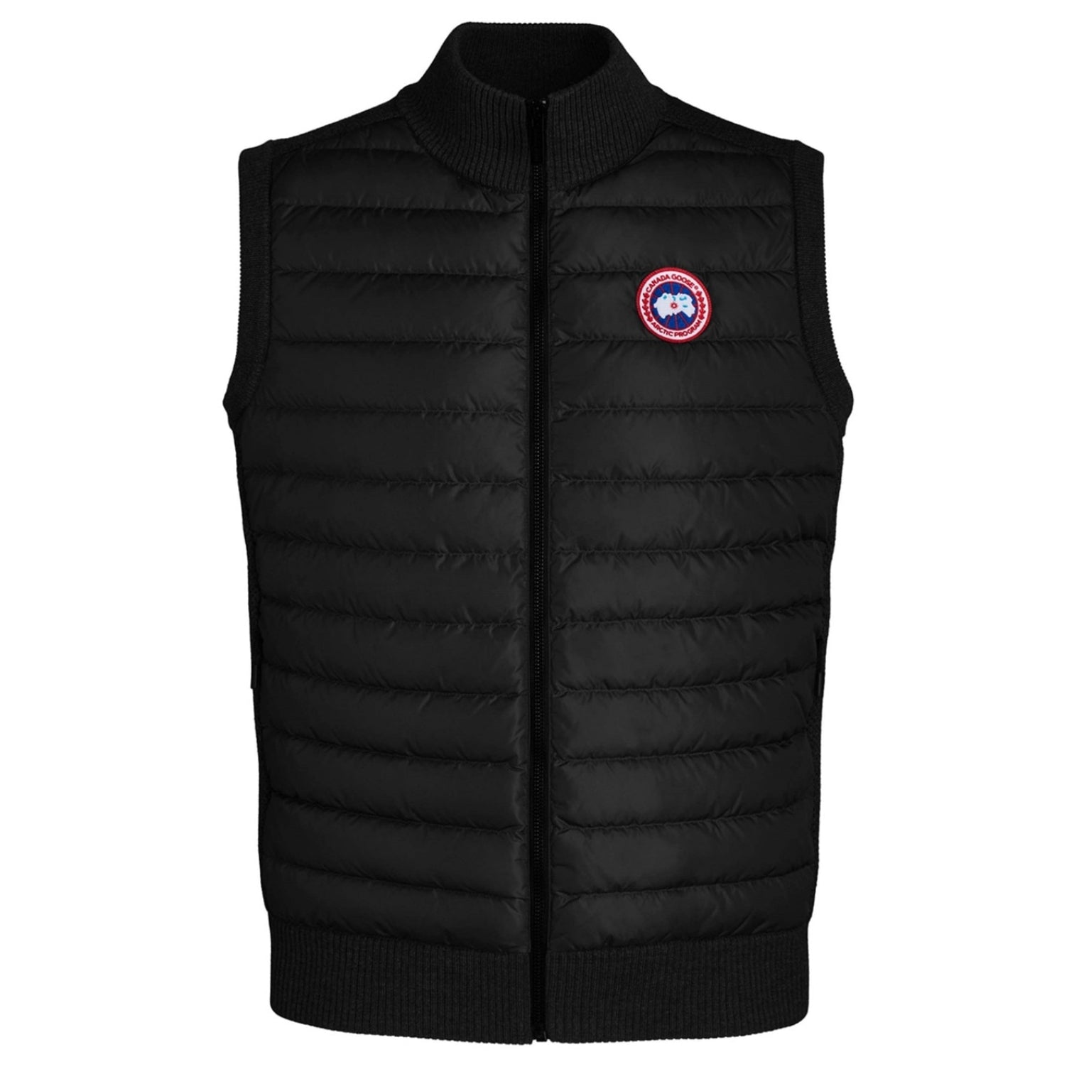 LUXURY HUB CANADA GOOSE HYBRIDGE KNITTED VEST