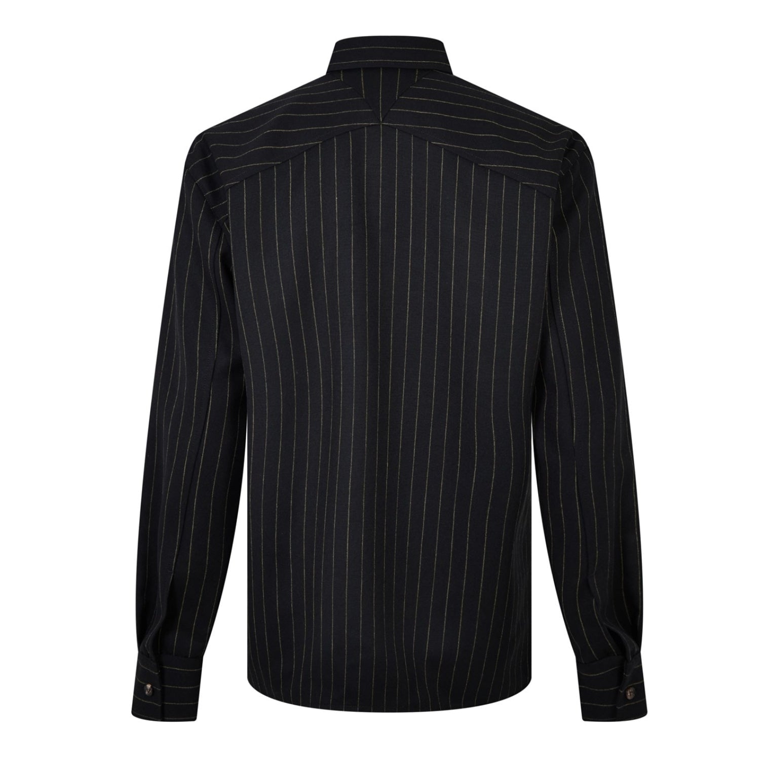 LUXURY HUB BOTTEGA VENETA PINSTRIPE SHIRT