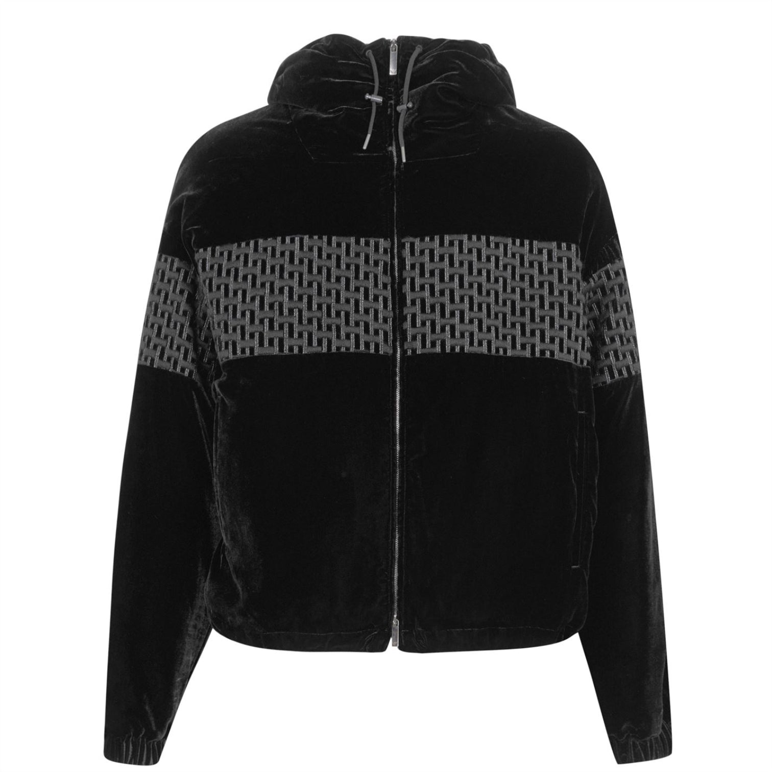 LUXURY HUB EMPORIO ARMANI EMPORIO ARMANI VELVET TEXTURE JACKET