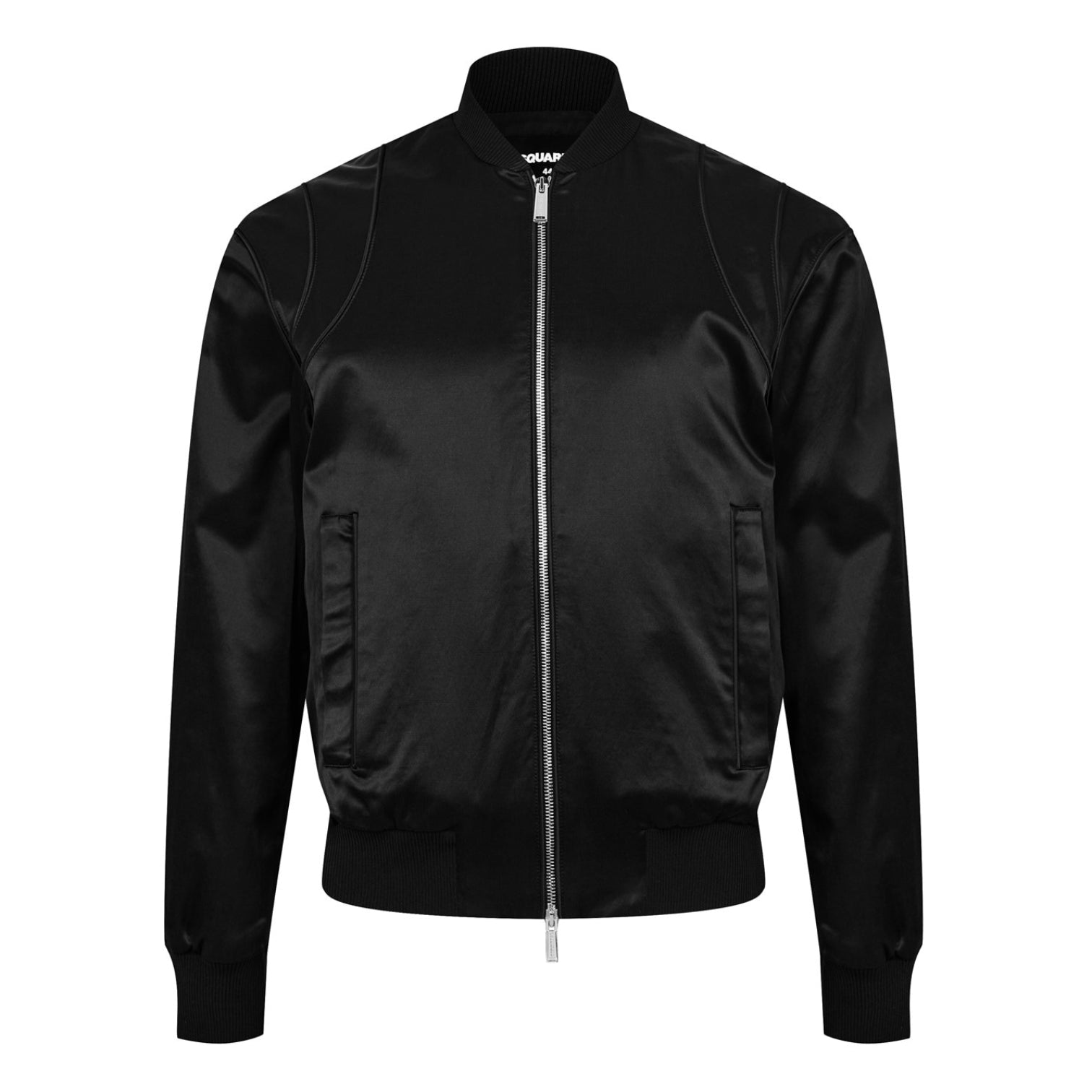 LUXURY HUB DSQUARED2 SATIN BOMBER JACKET