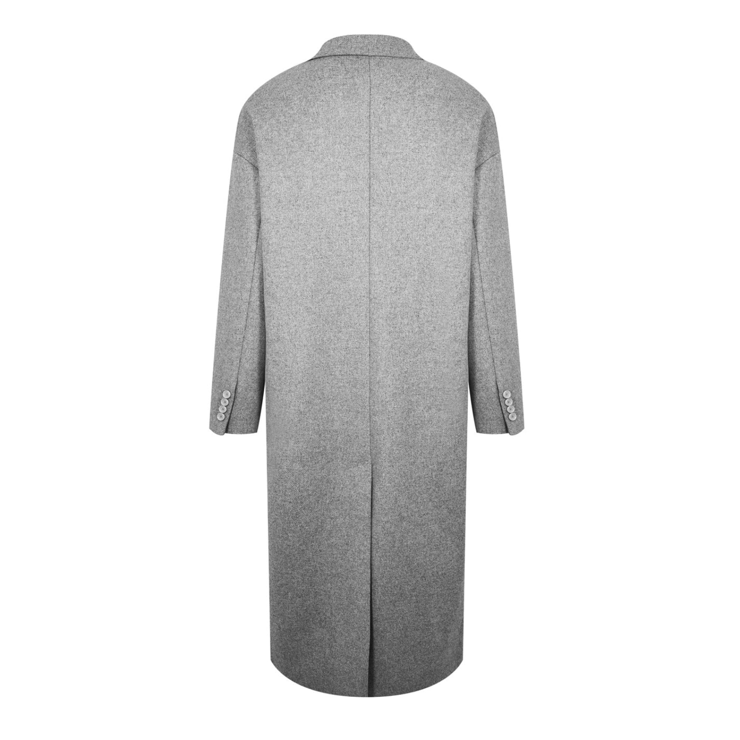 LUXURY HUB DOLCE AND GABBANA DECONSTRUCTED SINGLE BREASTED WOOL COAT