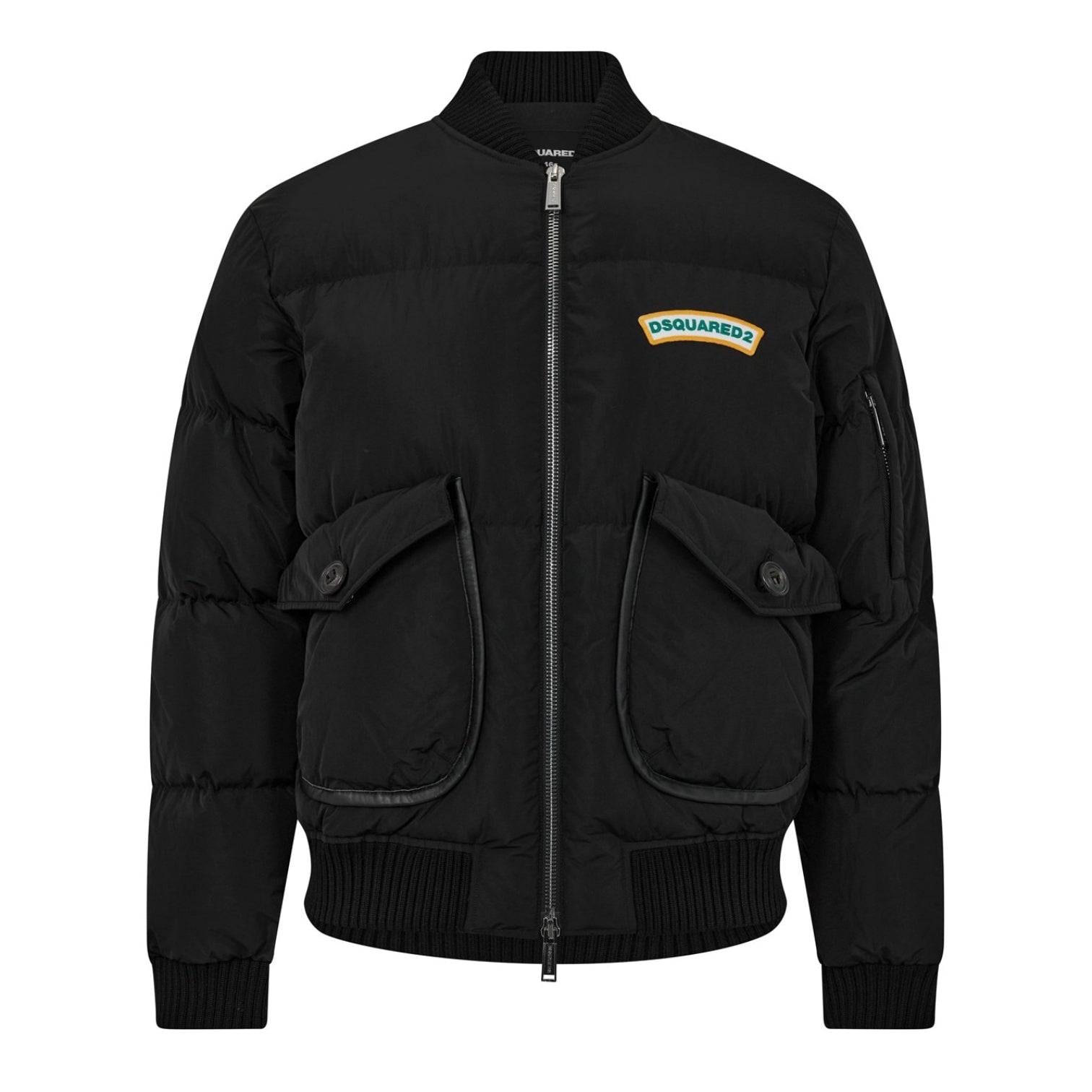 LUXURY HUB DSQUARED2 PADDED BOMBER JACKET