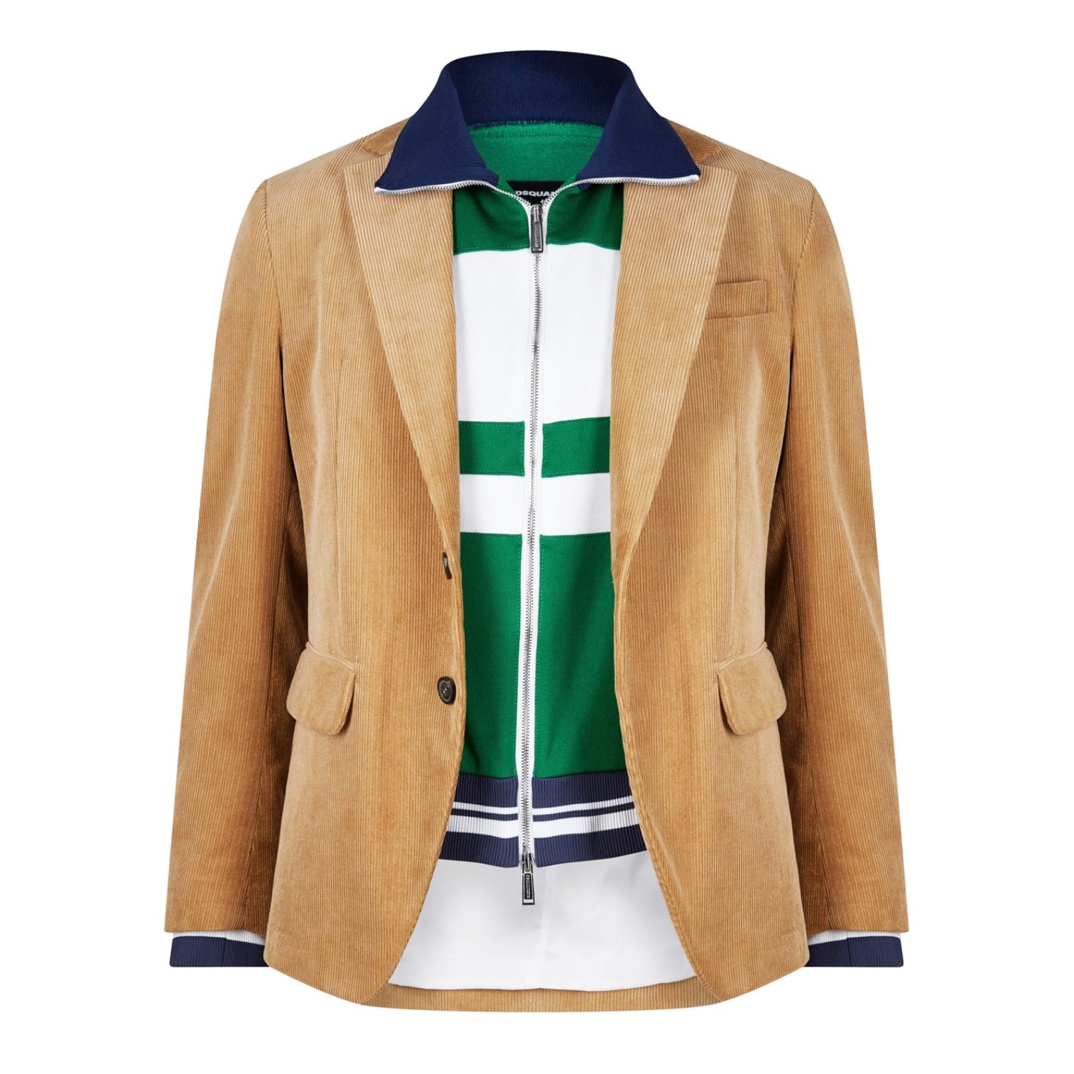 LUXURY HUB DSQUARED2 TRACK LONDON CORD JACKET