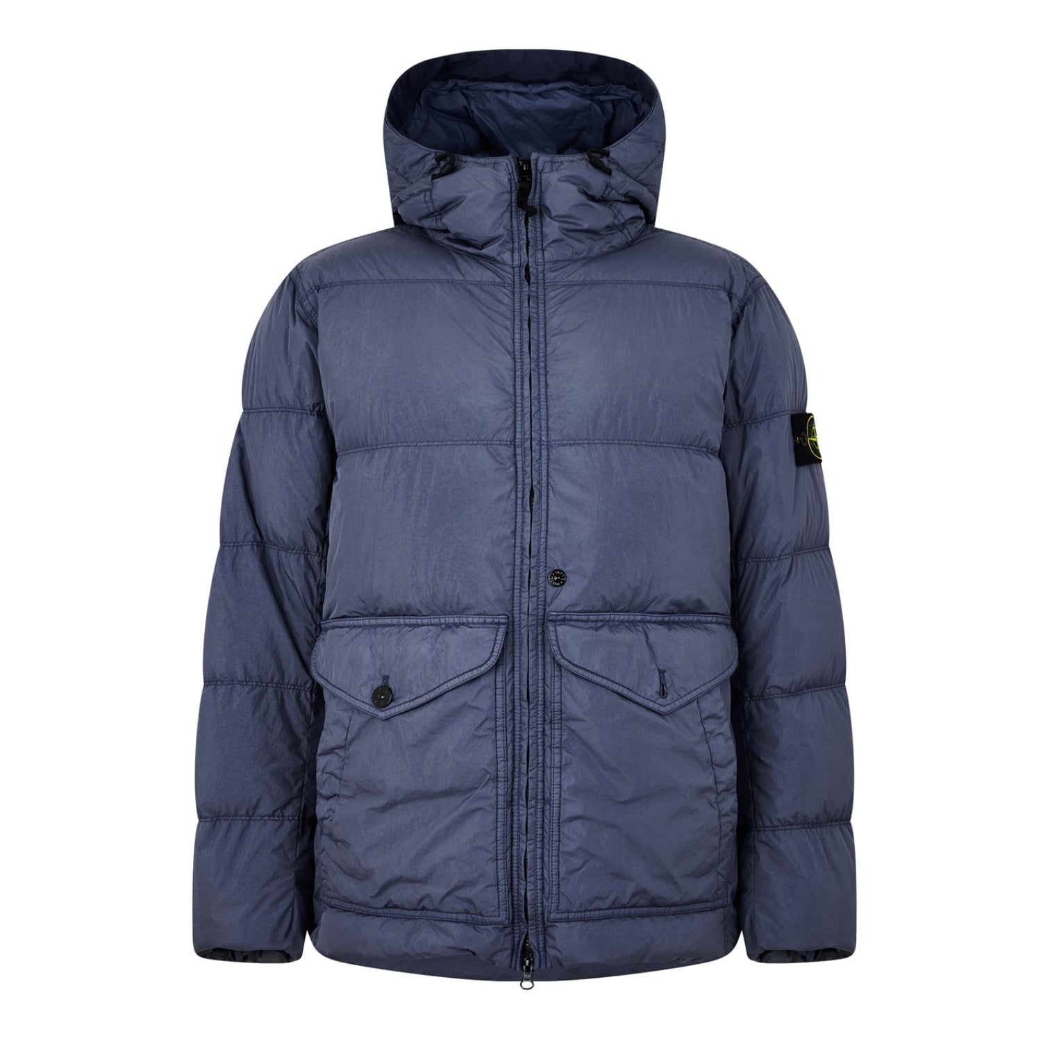 LUXURY HUB STONE ISLAND COMPASS BADGE PUFFER JACKET