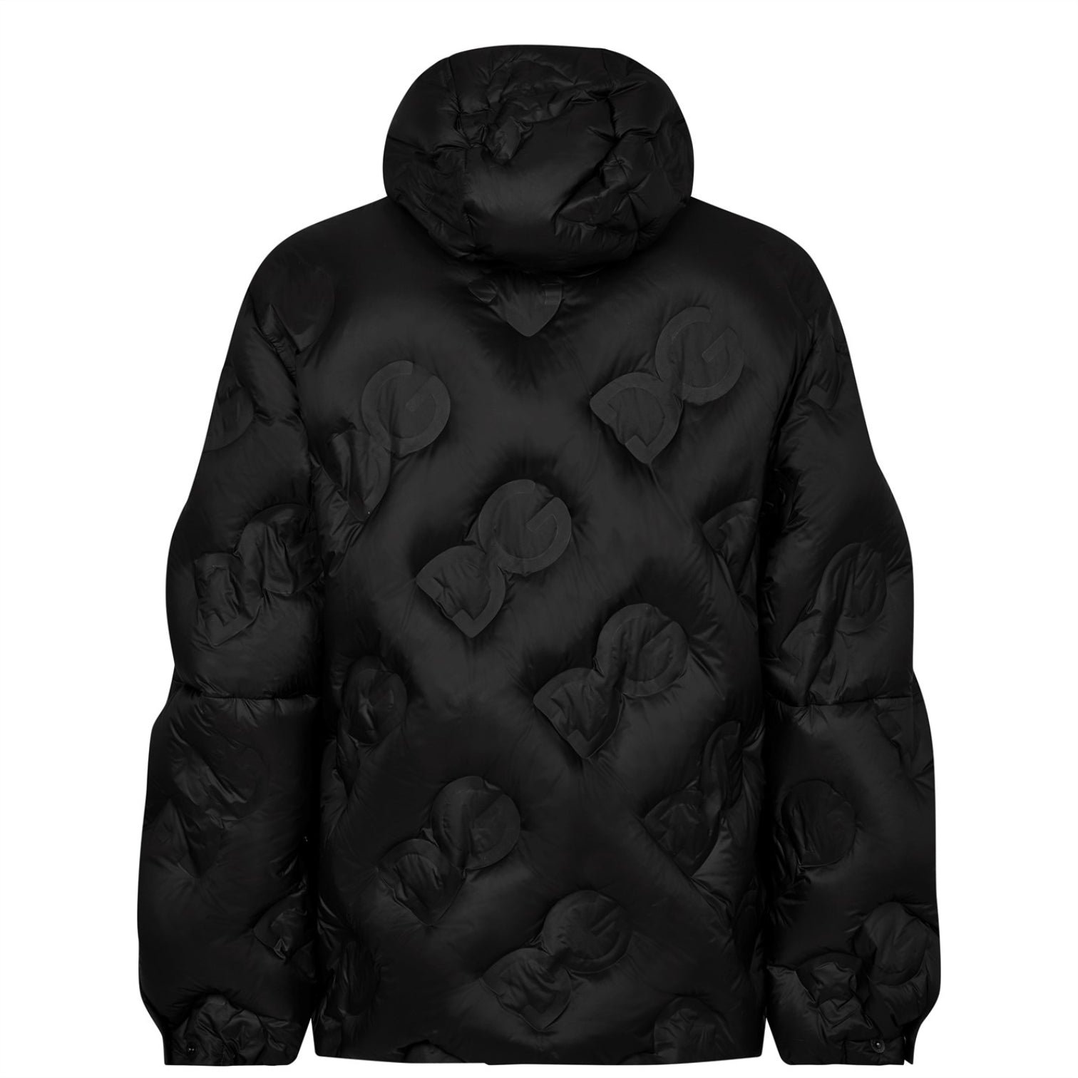 LUXURY HUB DOLCE AND GABBANA ALL OVER PUFFER JACKET