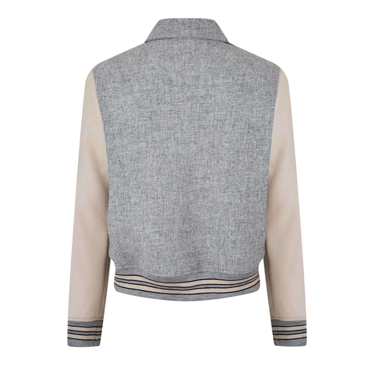 LUXURY HUB AMIRI BONES WOOL VARSITY JACKET