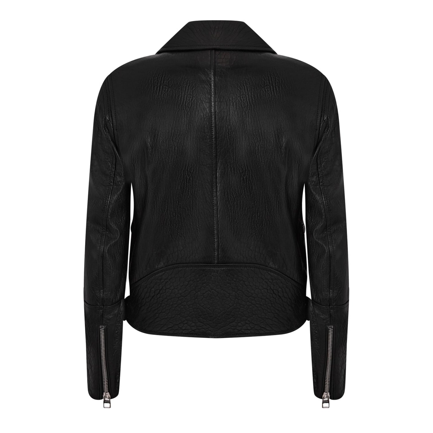 LUXURY HUB ALEXANDER MCQUEEN ESSENTIAL LEATHER BIKER JACKET