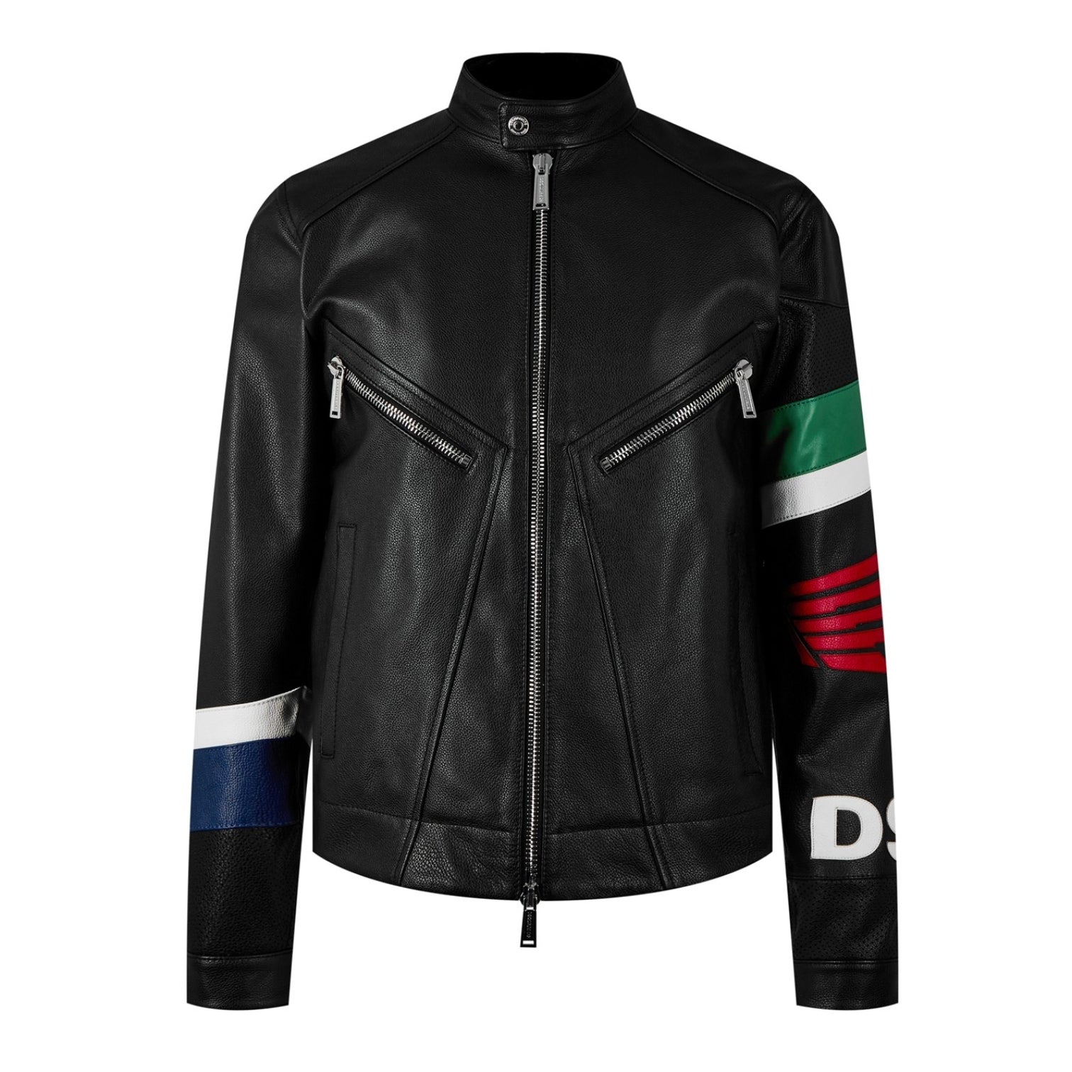 LUXURY HUB DSQUARED2 HONDA LEATHER JACKET