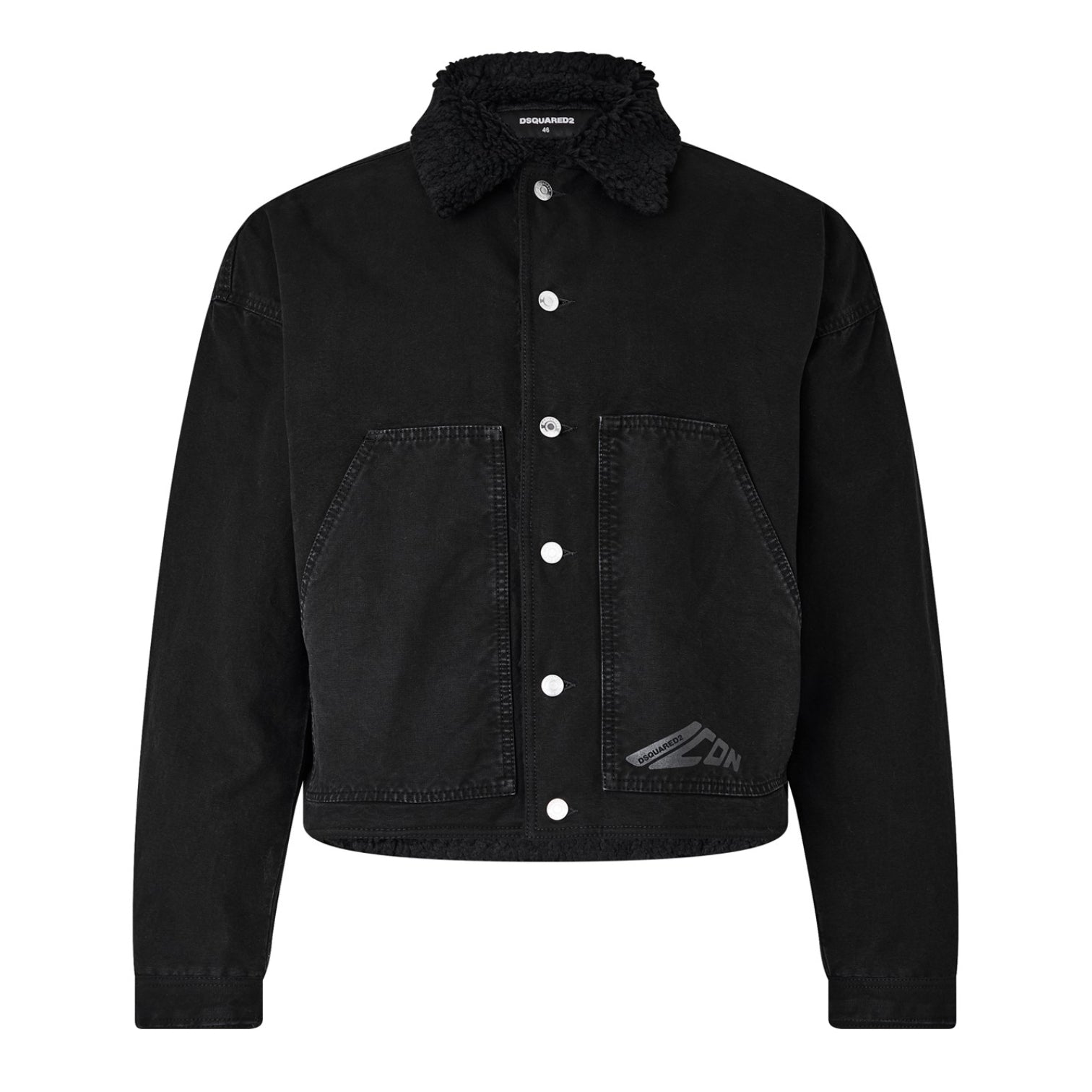 LUXURY HUB DSQUARED2 ICON KABAN JACKET