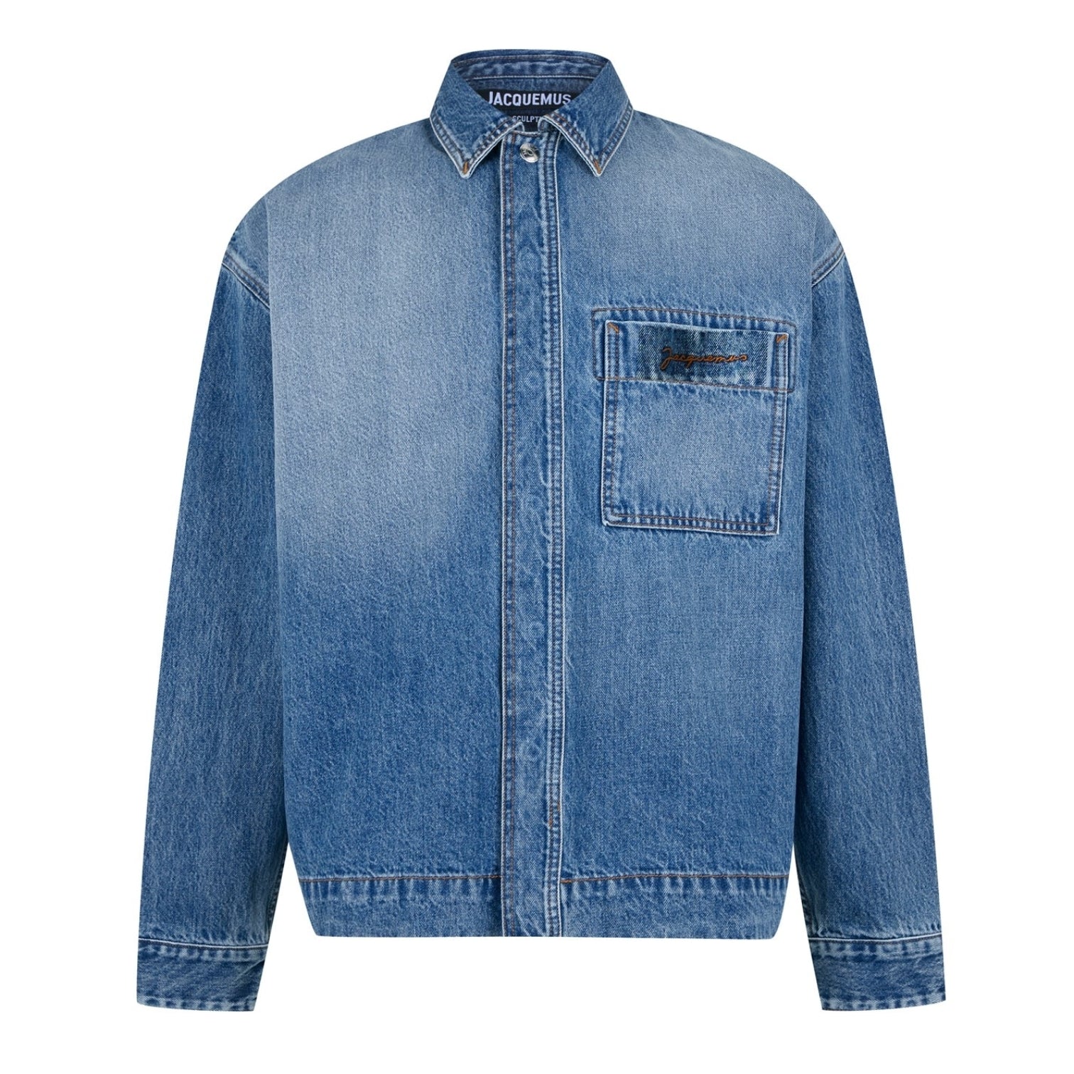 LUXURY HUB JACQUEMUS JACQ LA DENIMES SHIRT