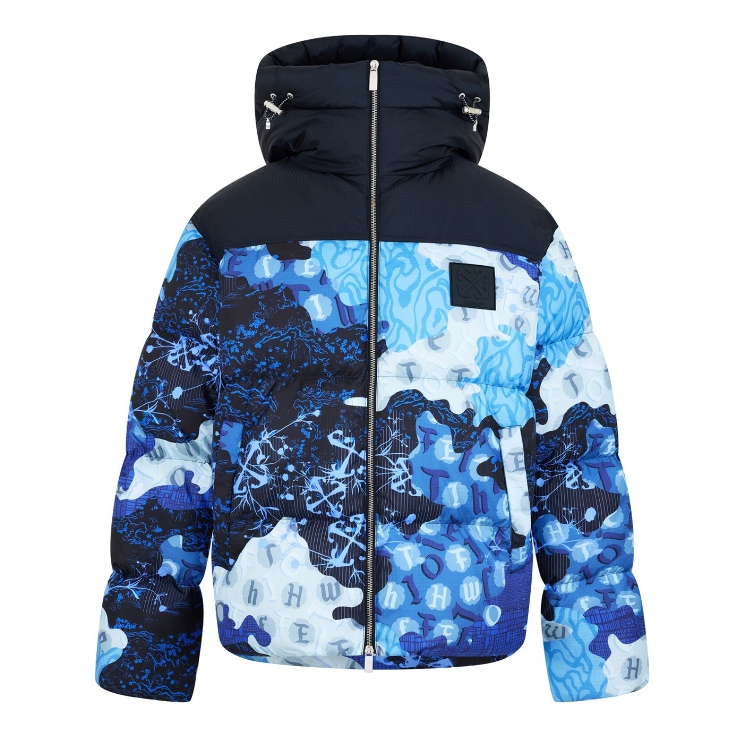 LUXURY HUB OFF WHITE OFF CAMO DOWN PUFFER