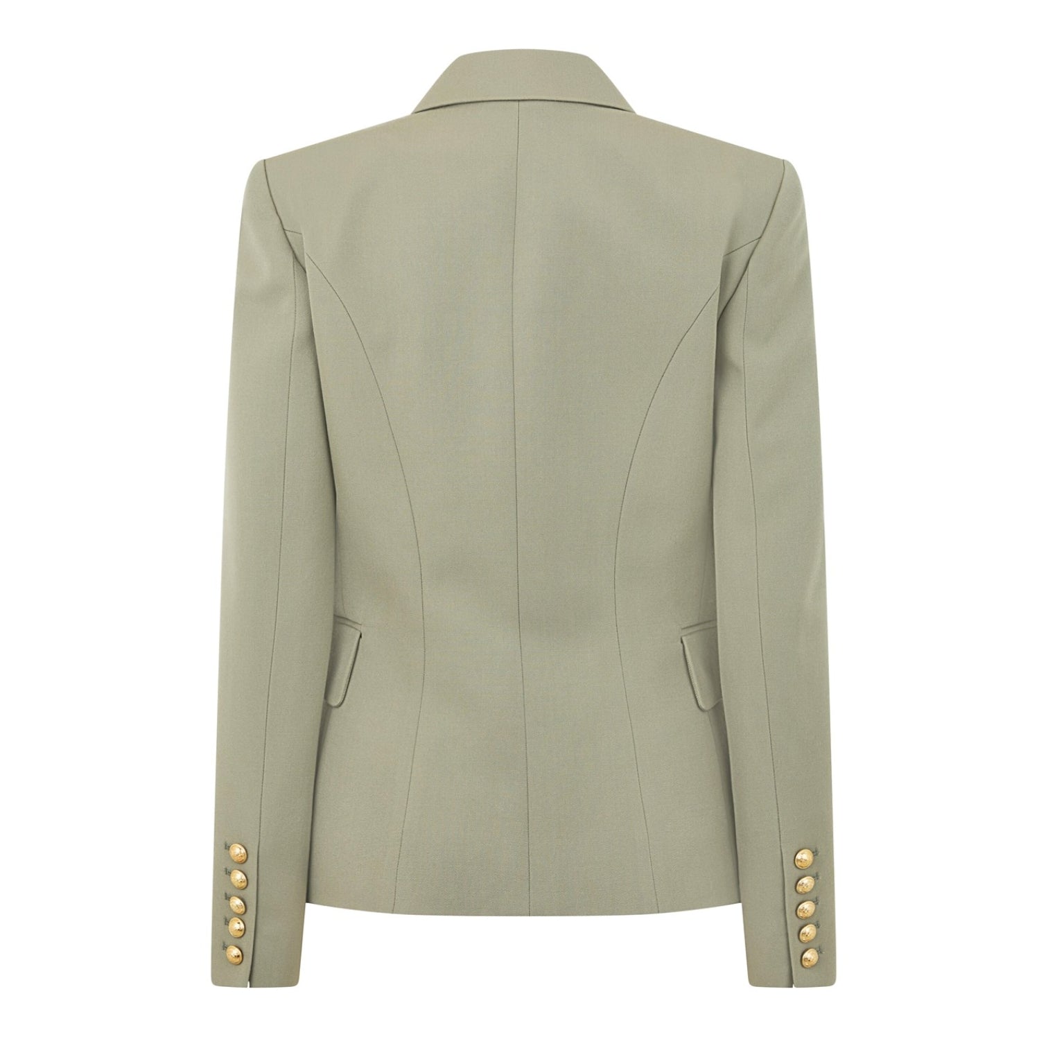 LUXURY HUB BALMAIN GRAIN DE POUDRE 6-BUTTON JACKET