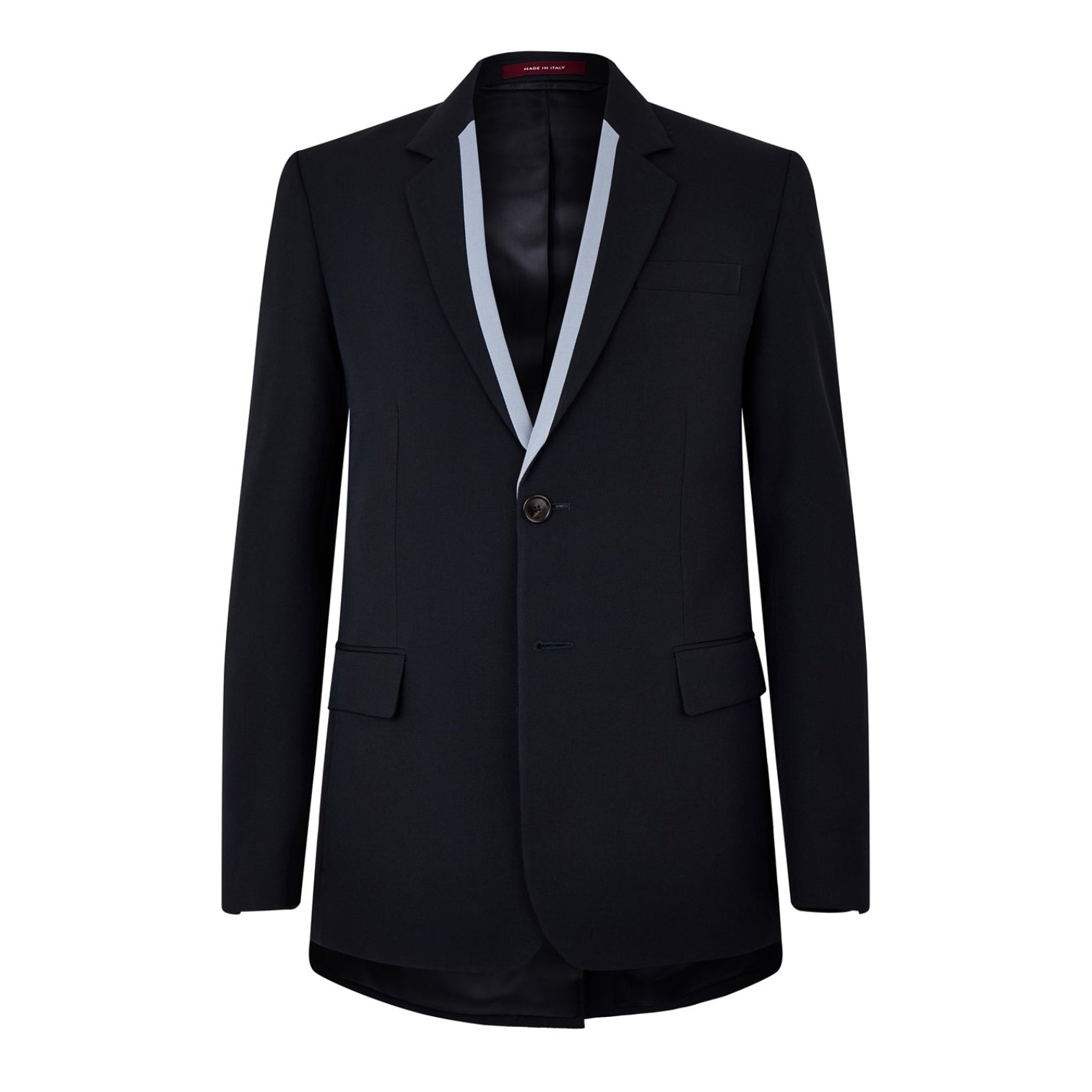 LUXURY HUB GUCCI SINGLE BREASTED CONTRAST BLAZER
