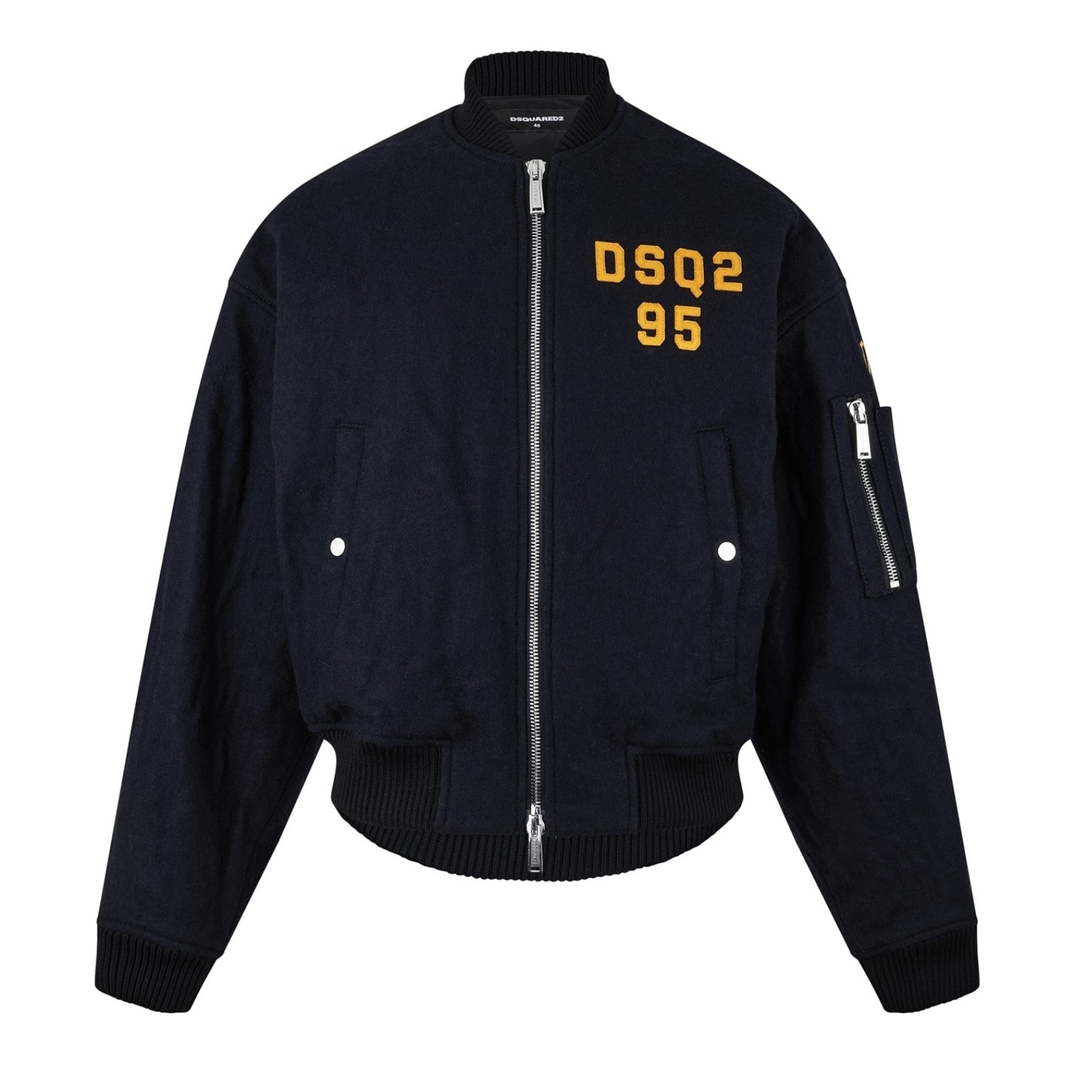 LUXURY HUB DSQUARED2 VARSITY 80'S BOMBER JACKET