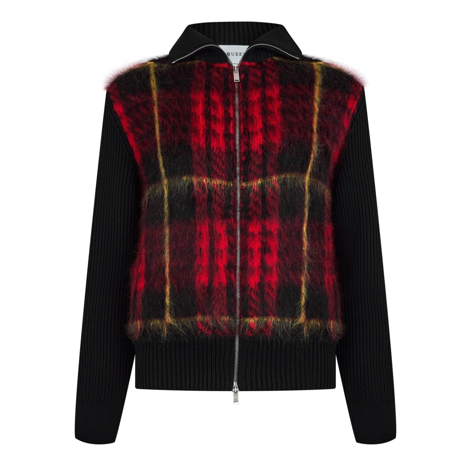 LUXURY HUB ALEXANDER MCQUEEN ALEX TARTAN BOMBER