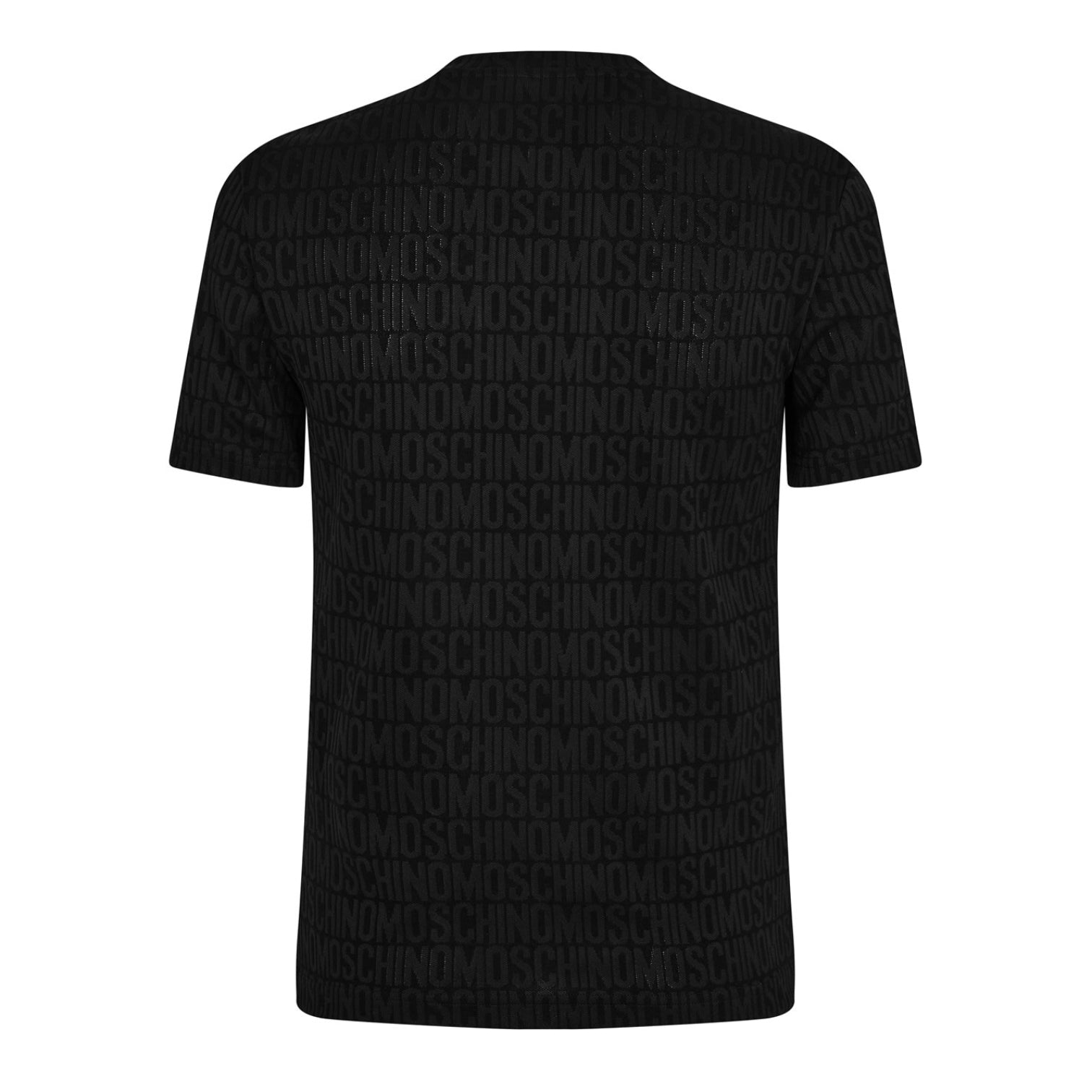 LUXURY HUB MOSCHINO JACQUARD LOGO TEE