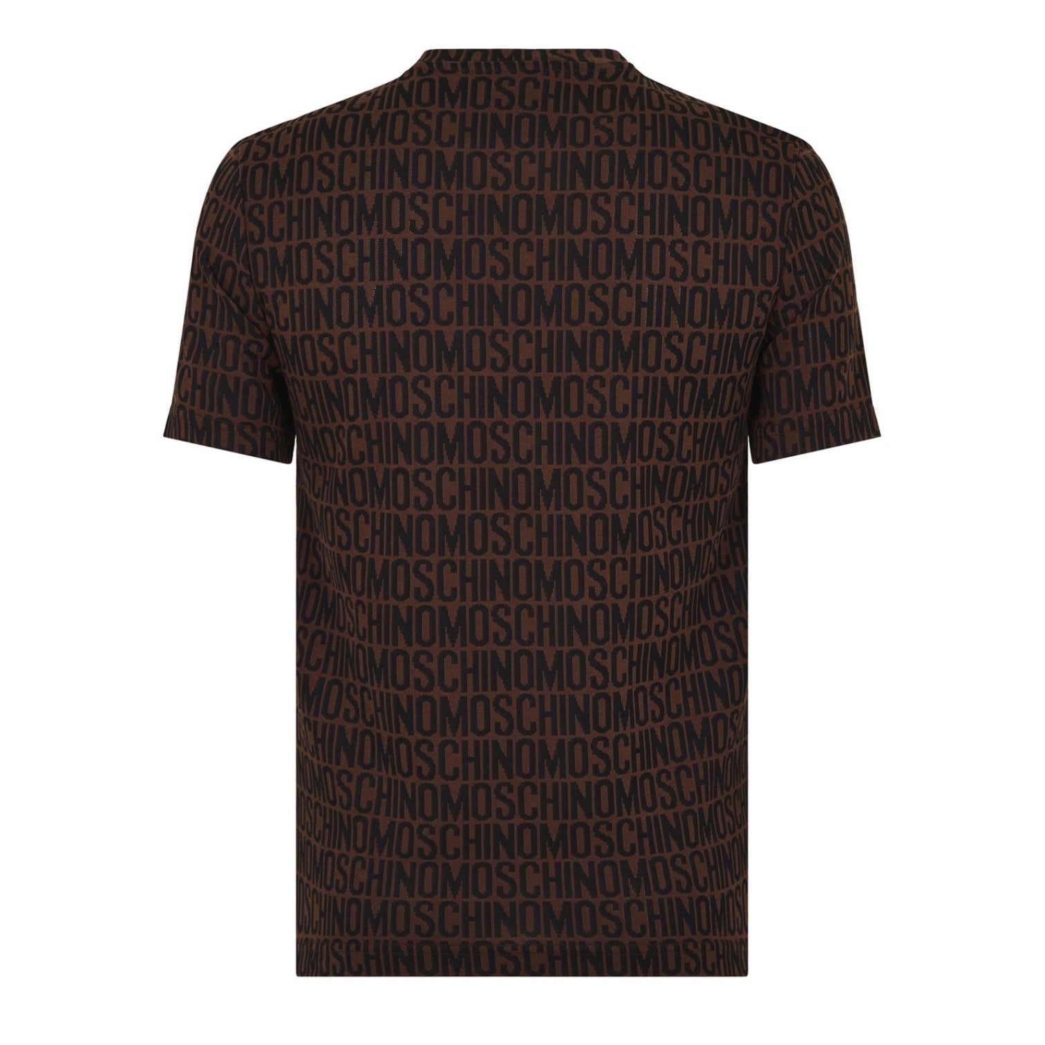 LUXURY HUB MOSCHINO JACQUARD LOGO TEE