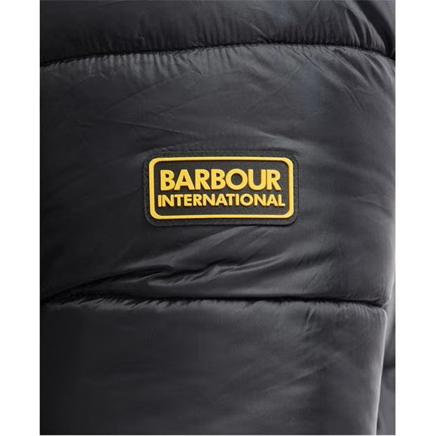 LUXURY HUB BARBOUR INTERNATIONAL LEGACY BOBBER QUILTED JACKET