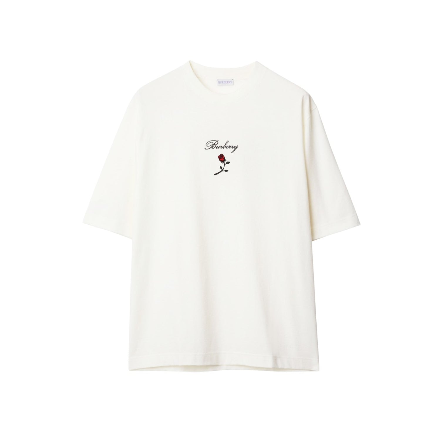 LUXURY HUB BURBERRY ROSE COTTON TEE