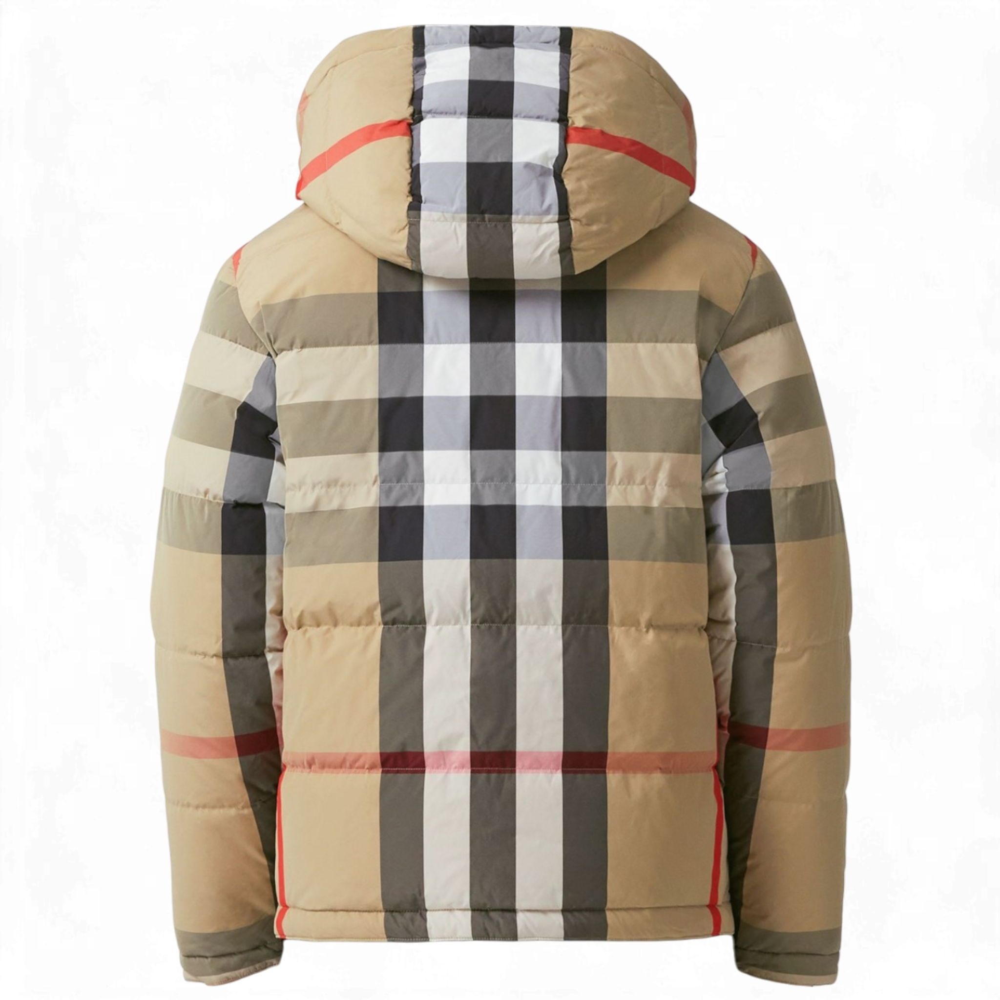 LUXURY HUB BURBERRY REVERSIBLE CHECK PUFFER JACKET