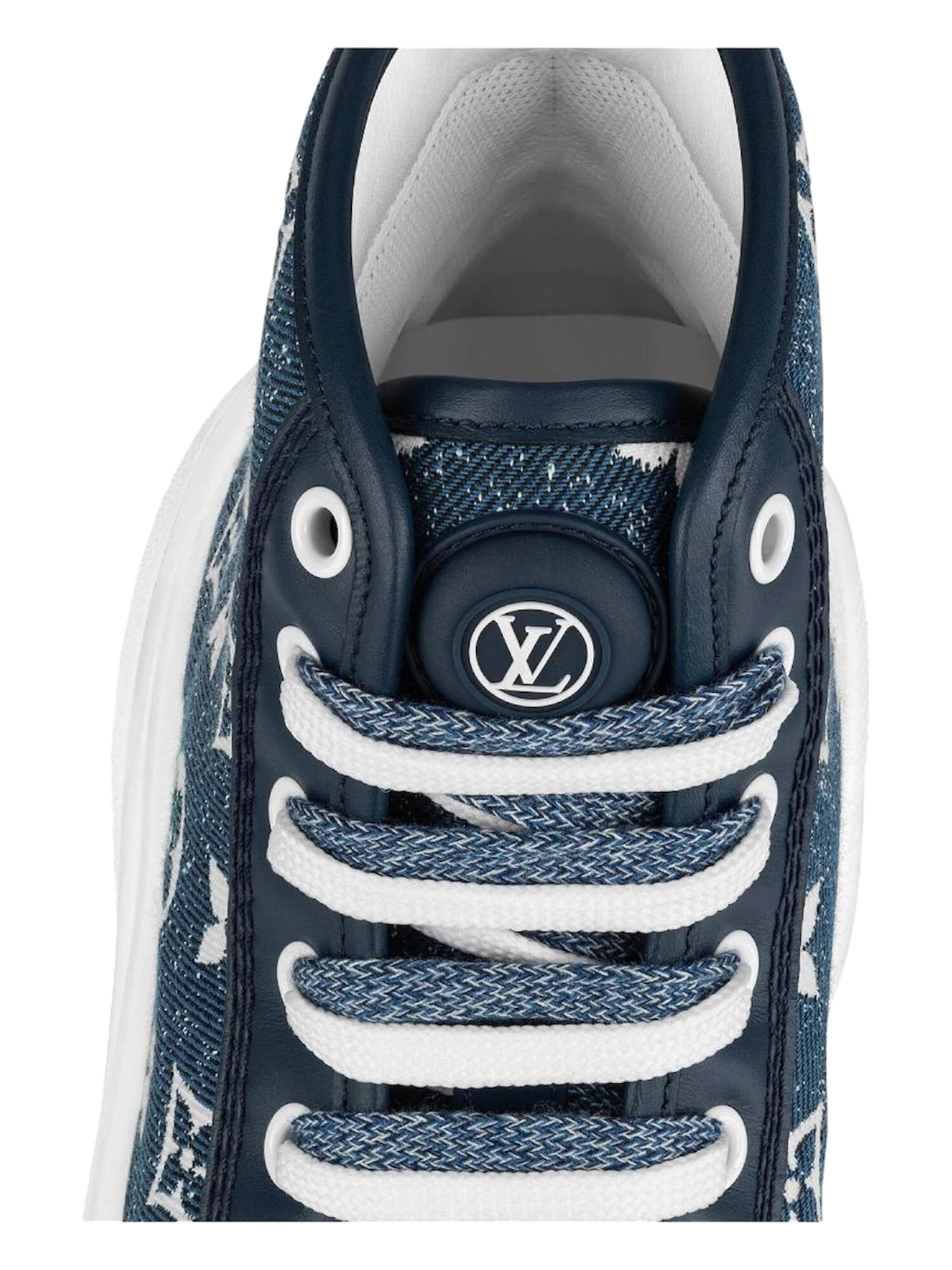 LUXURY HUB LOUIS VUITTON HIGH TOP SQAUD TRAINERS