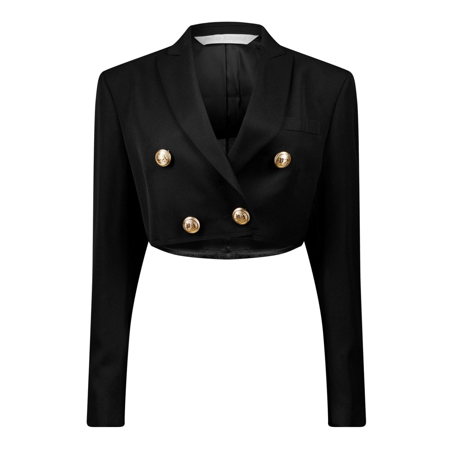 LUXURY HUB PALM ANGELS CROPPED BOYFRIEND BLAZER