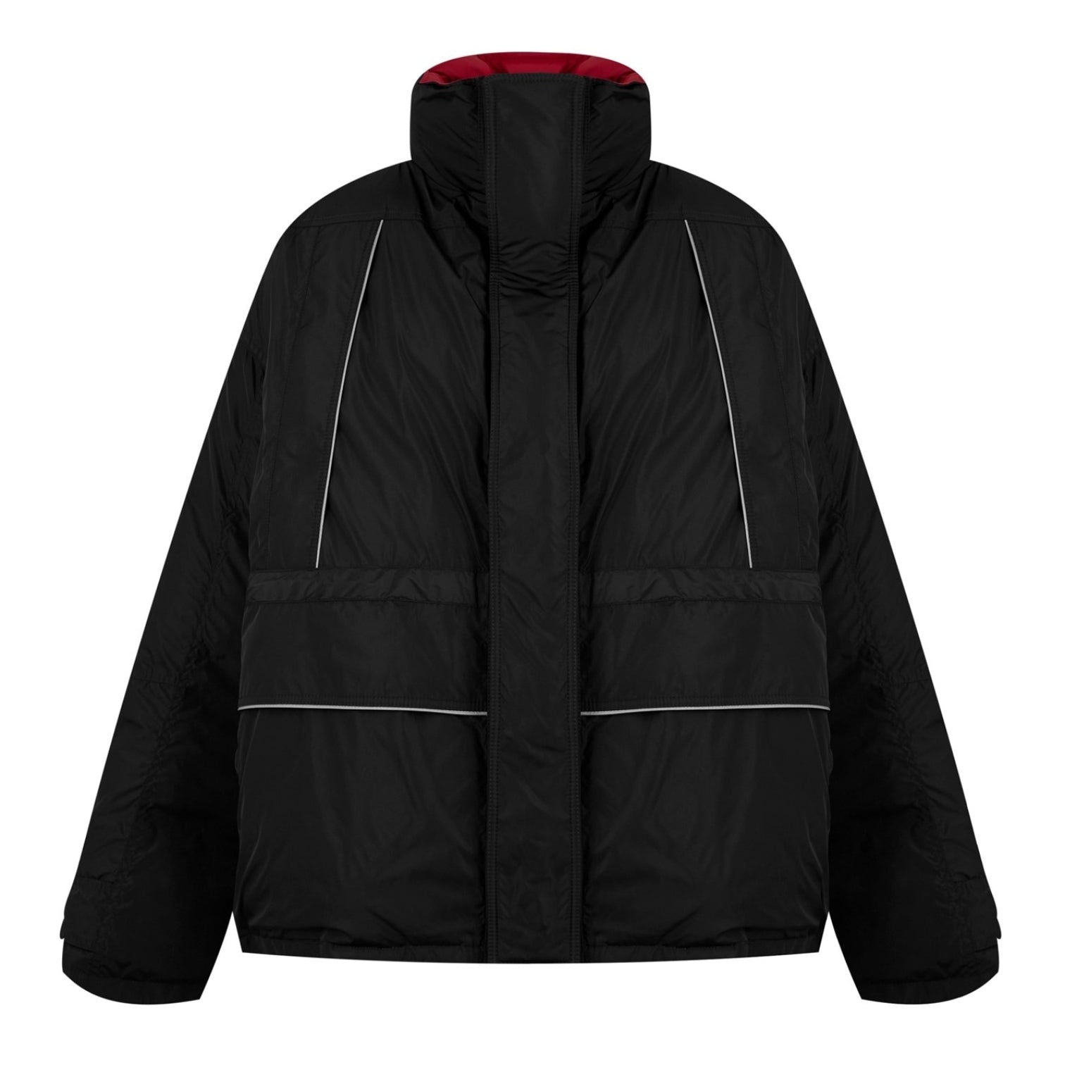 LUXURY HUB BALENCIAGA WRAP PARKA JACKET