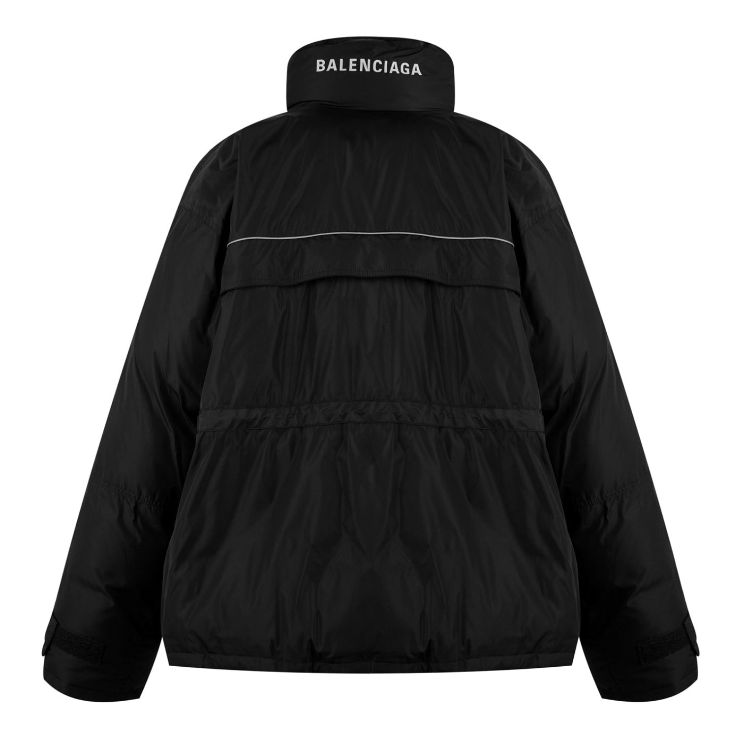 LUXURY HUB BALENCIAGA WRAP PARKA JACKET