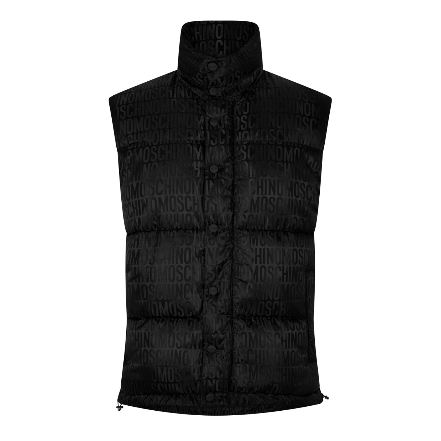 LUXURY HUB MOSCHINO ALL-OVER LOGO GILET