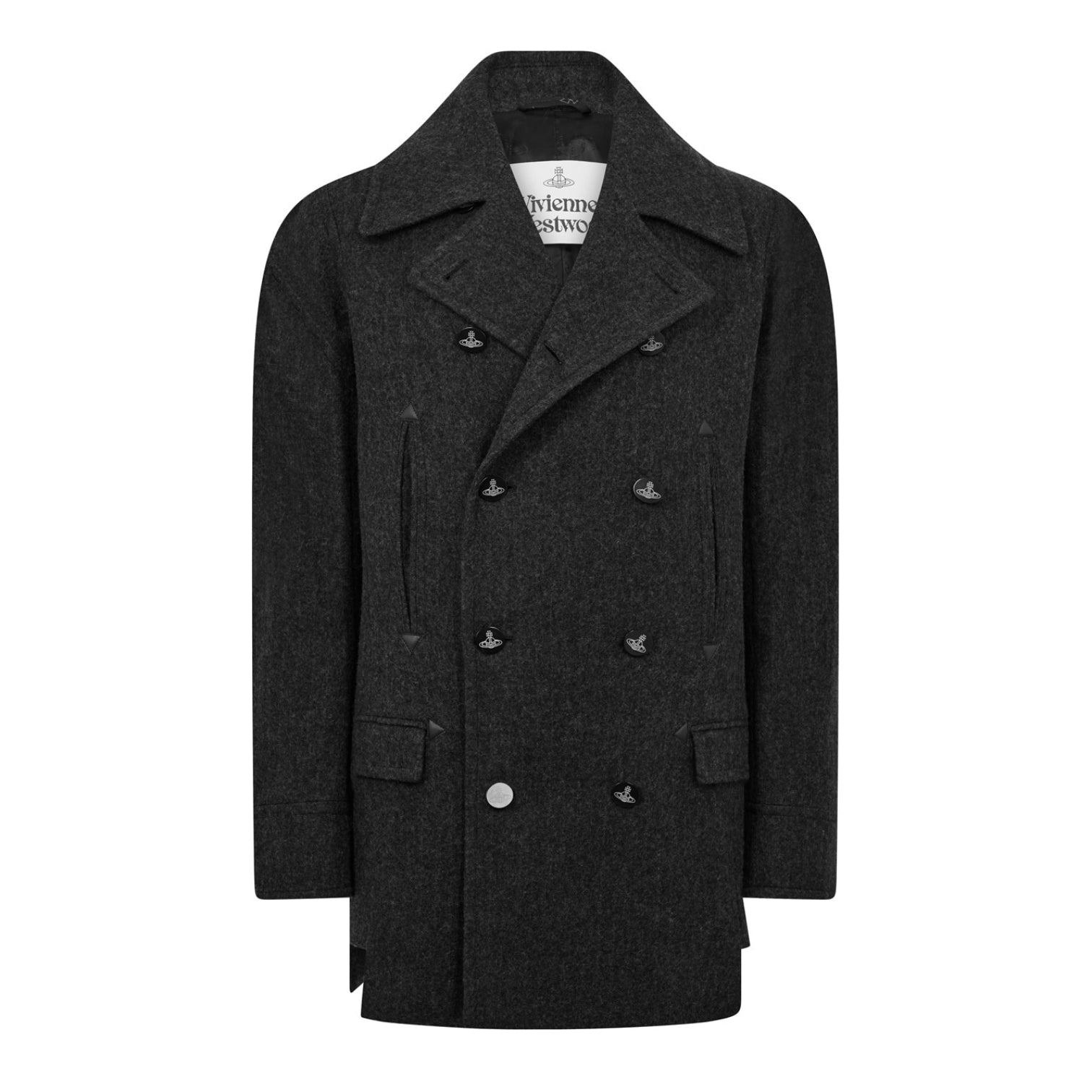 LUXURY HUB VIVIENNE WESTWOOD STRIPPED PEACOAT