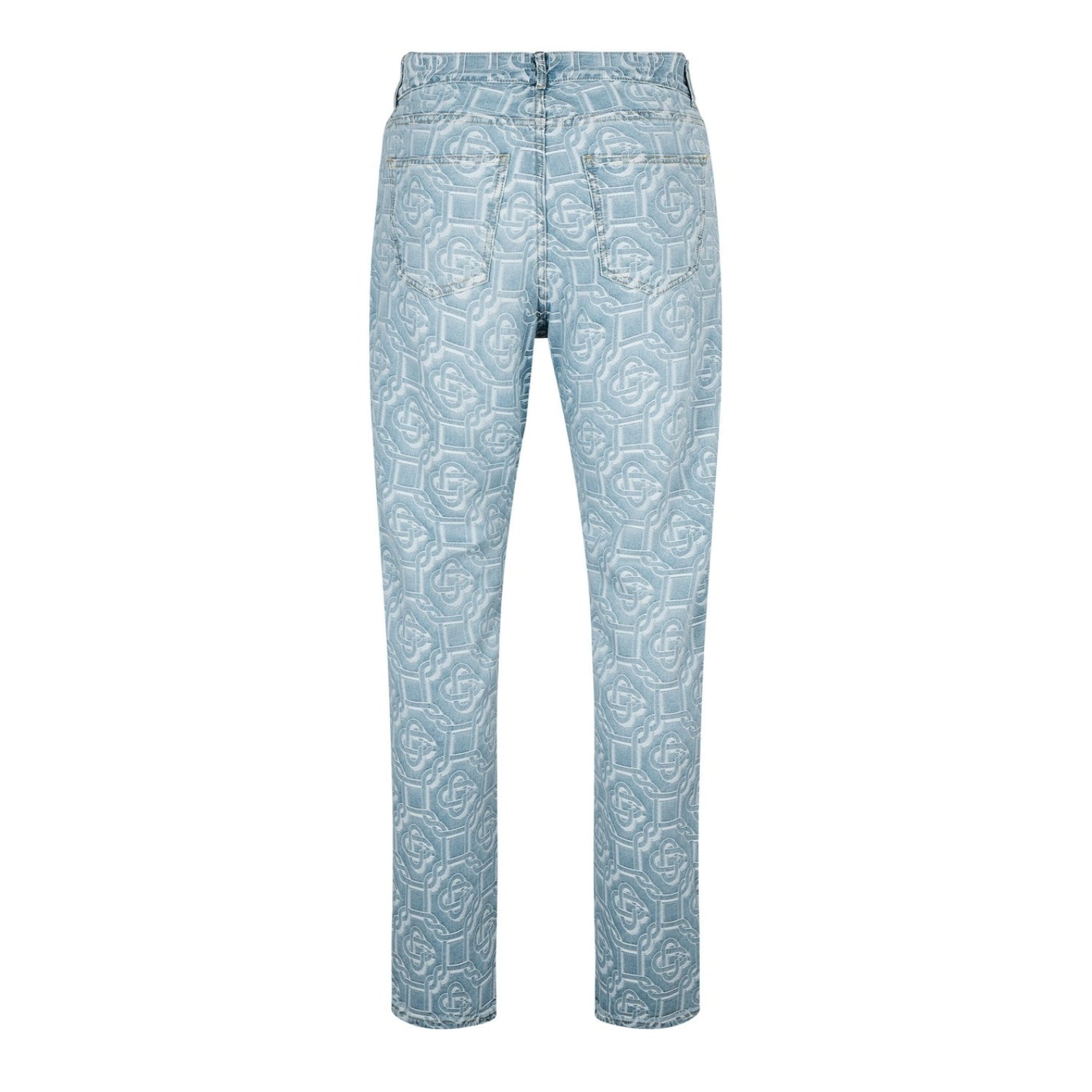 LUXURY HUB CASABLANCA CASA MONO DENIM JEANS