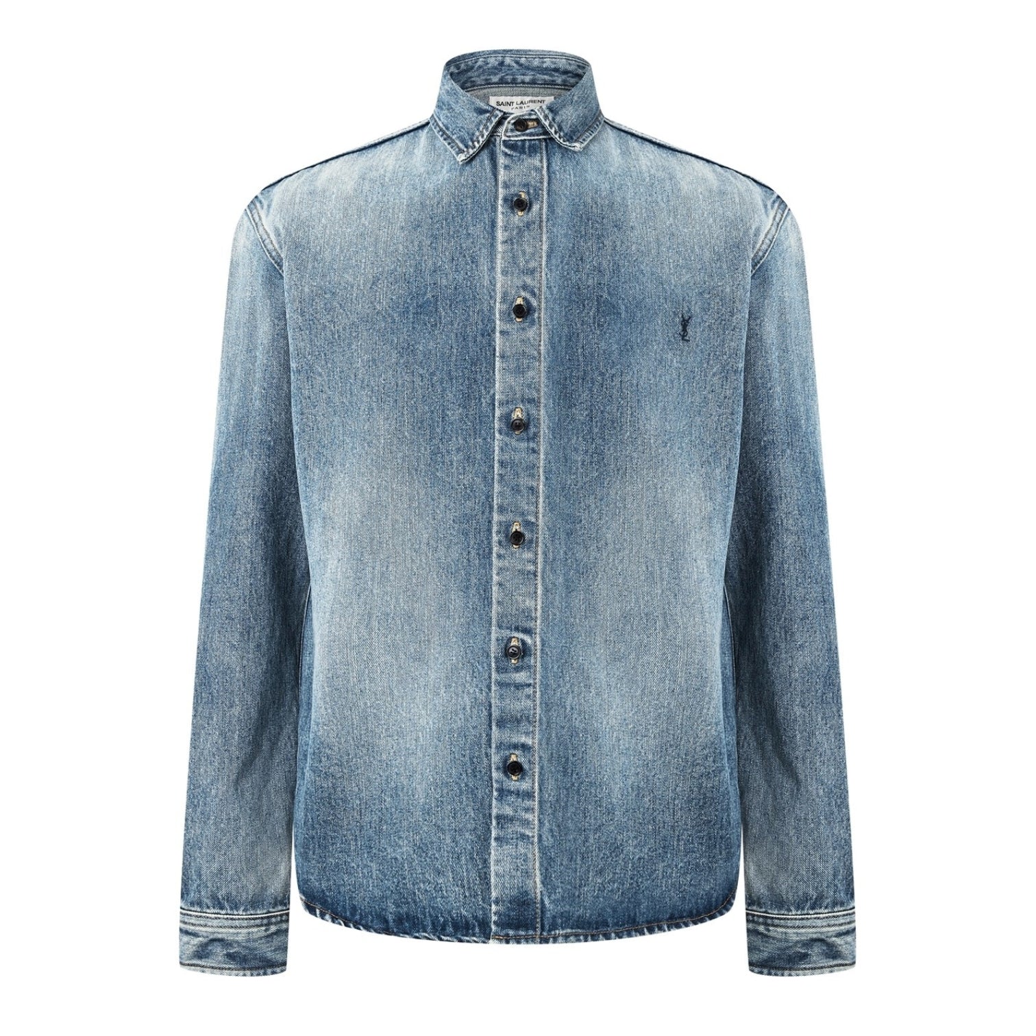 LUXURY HUB SAINT LAURENT SAINT DENIM SHIRT