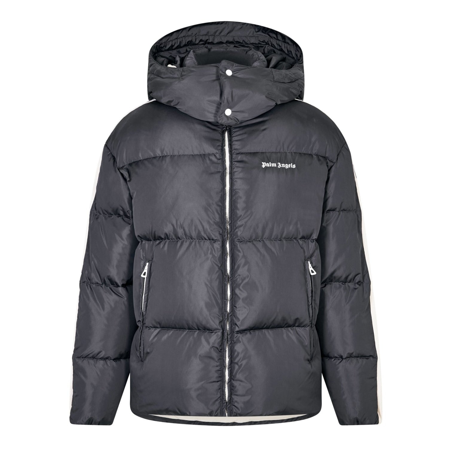 LUXURY HUB PALM ANGELS TRACK HOODED DOWN JACKET