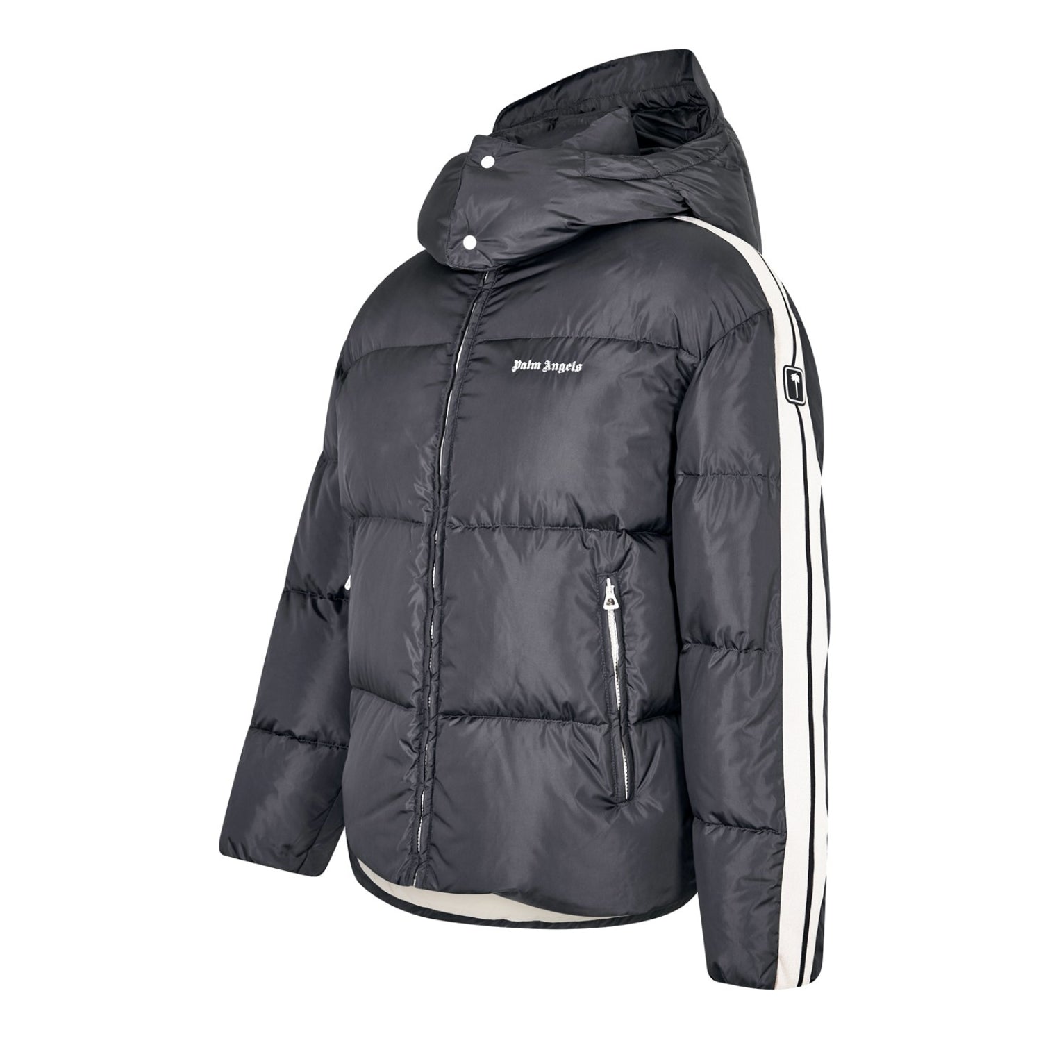 LUXURY HUB PALM ANGELS TRACK HOODED DOWN JACKET