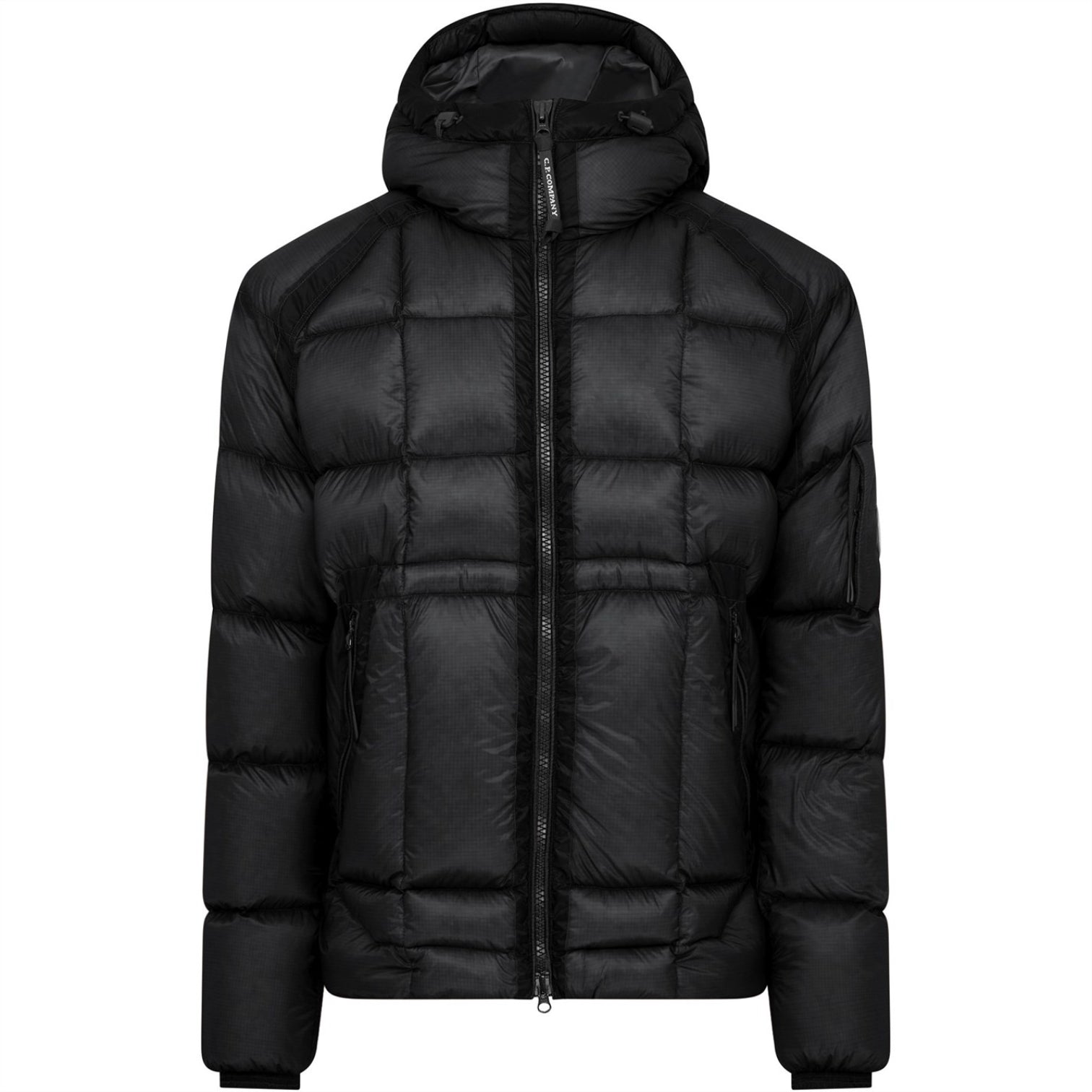 LUXURY HUB CP COMPANY D.D.SHELL HOODED LENS JACKET