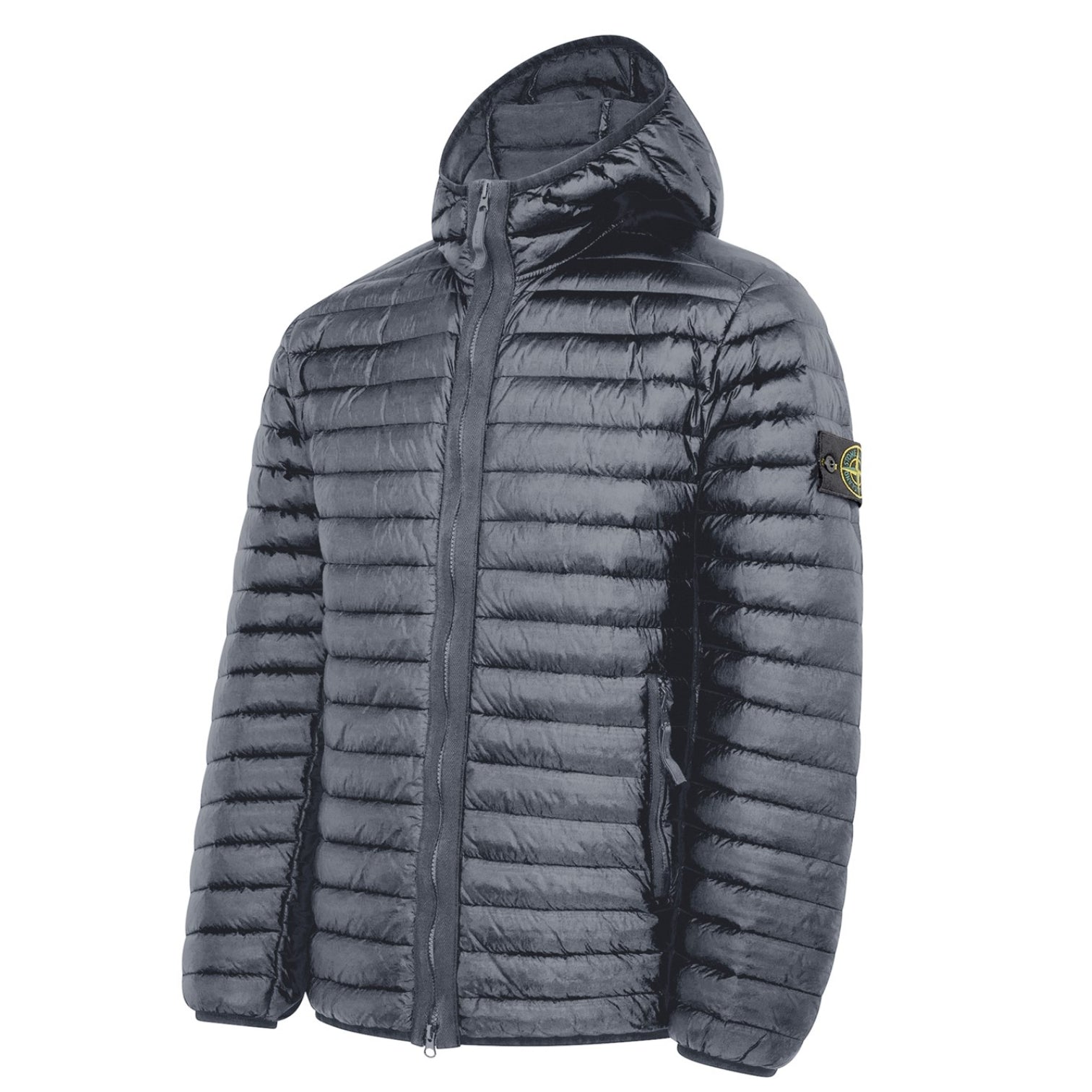 LUXURY HUB STONE ISLAND LOOM WOVEN JACKET HOODED