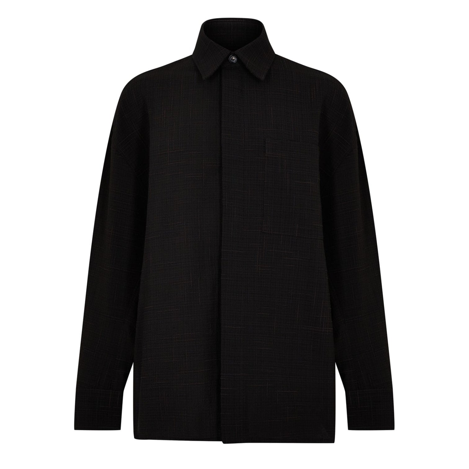 LUXURY HUB BOTTEGA VENETA CRISS CROSS OVERSHIRT