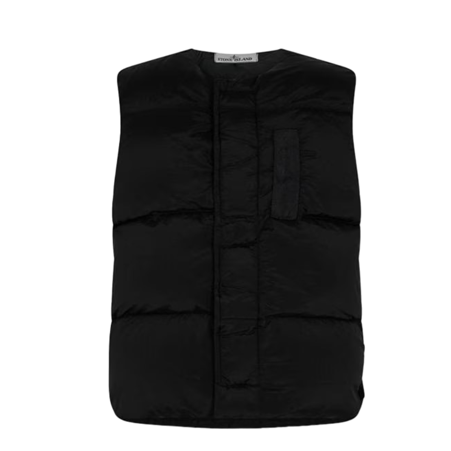 LUXURY HUB STONE ISLAND QUILTED COMPASS GILET